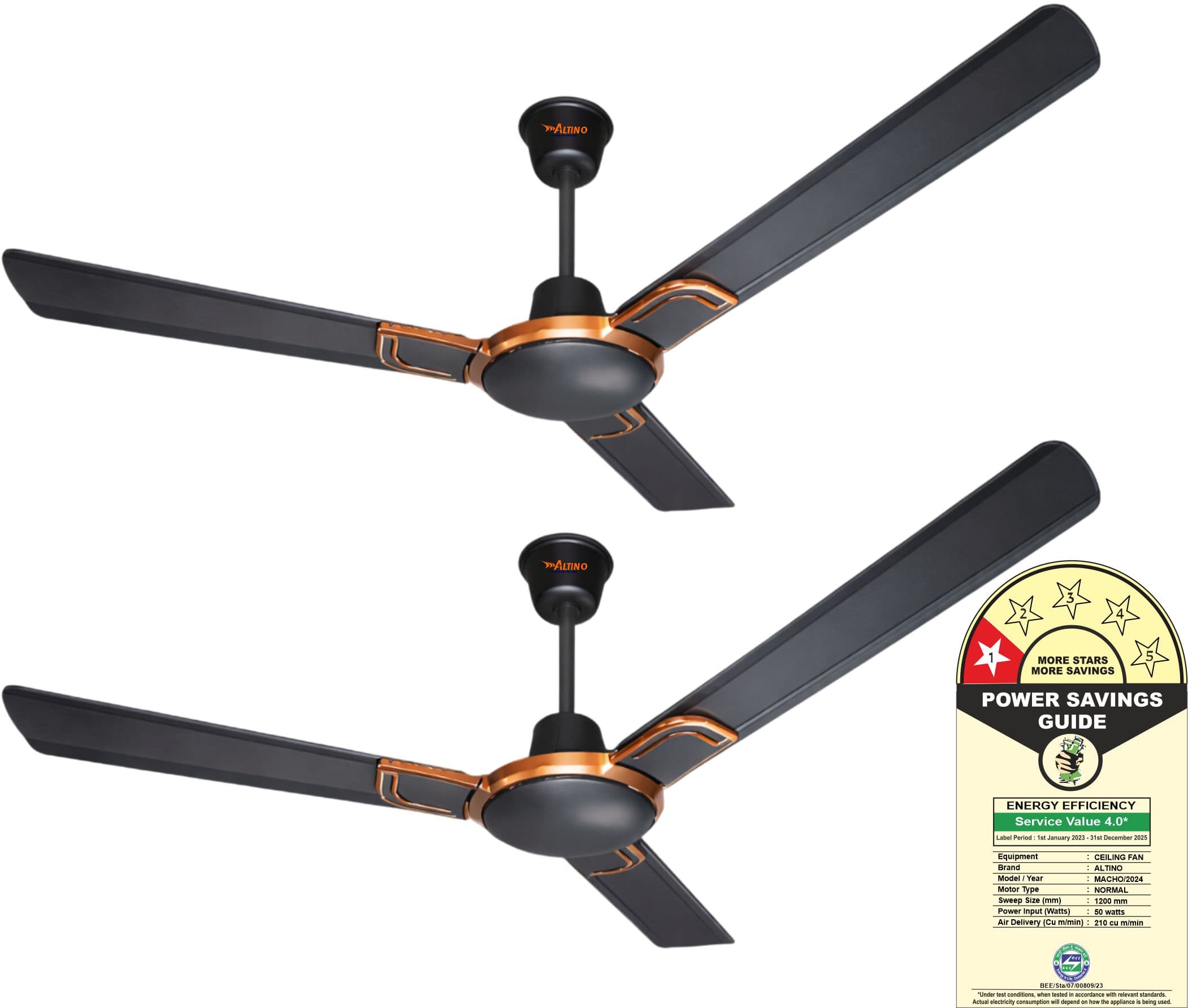 Macho 2 set - Smoke Brown view 2