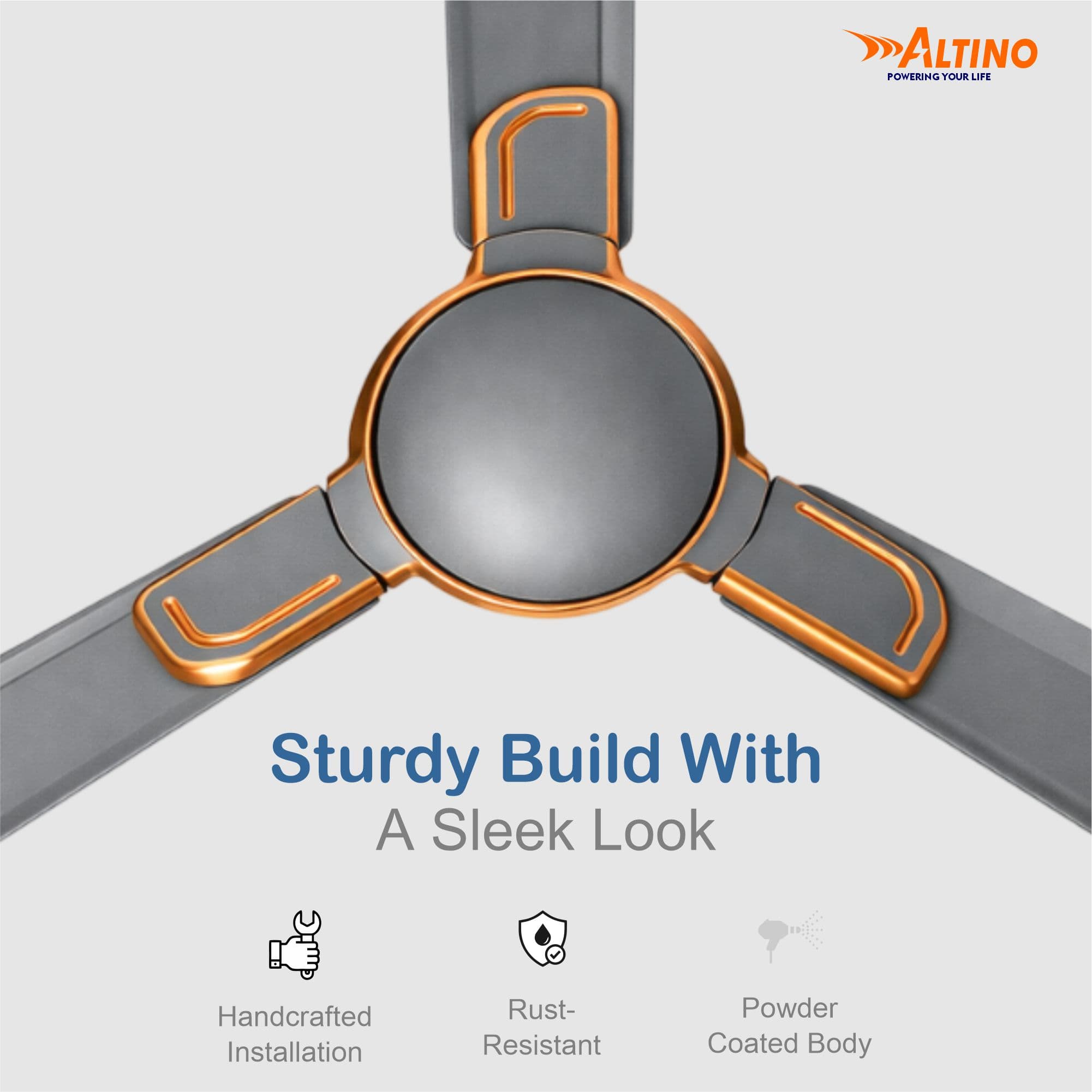 Macho (Royal) - Matt grey view 4