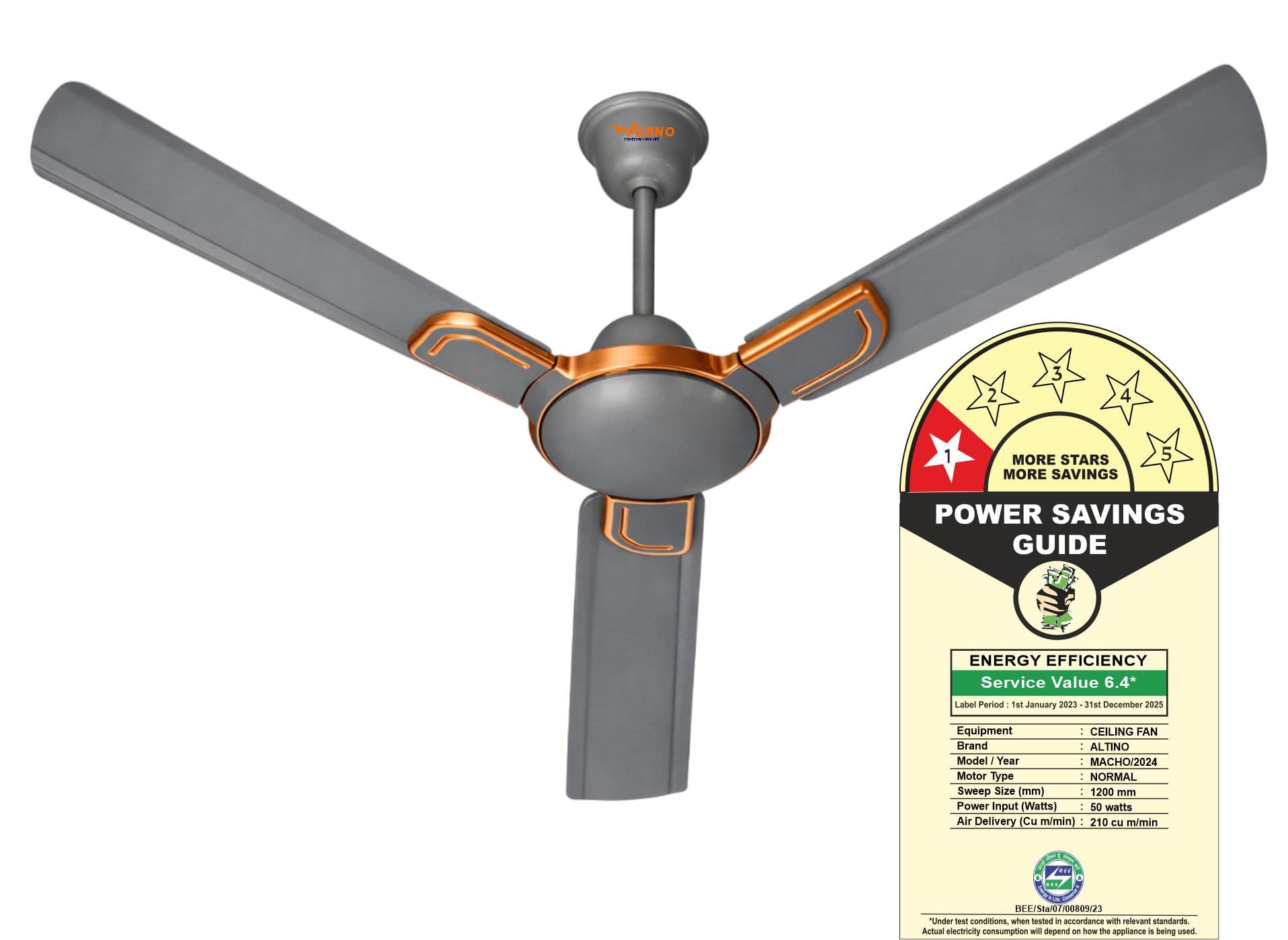 Macho (Royal) - Matt grey view 6