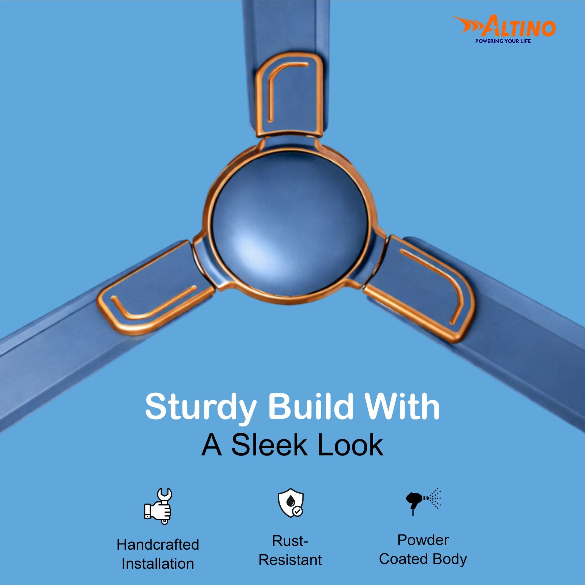 Macho (Royal) - Metallic Blue view 4