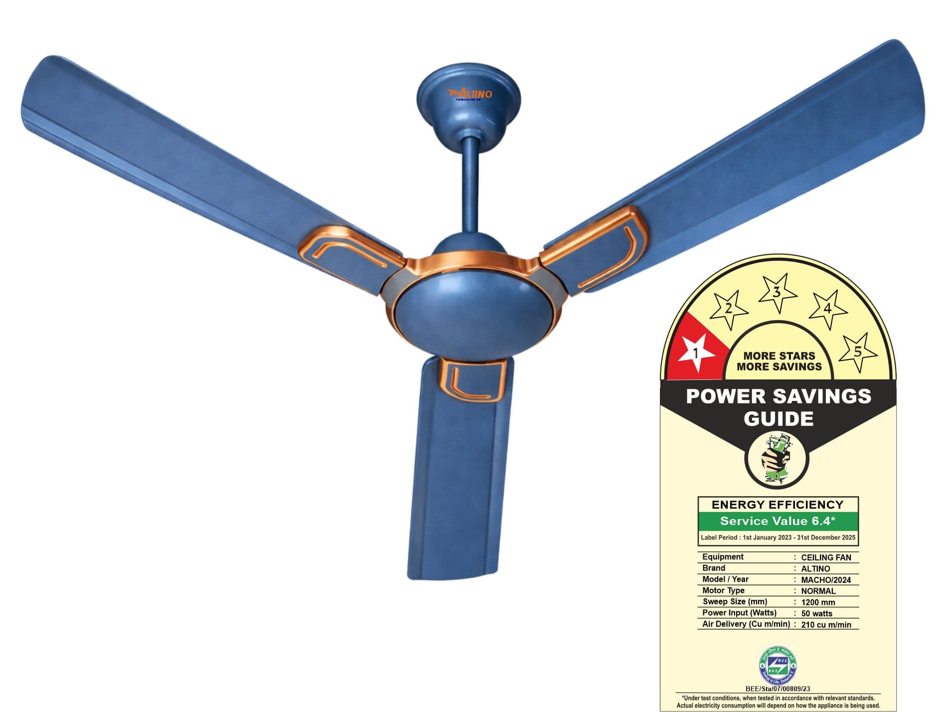 Macho (Royal) - Metallic Blue view 6