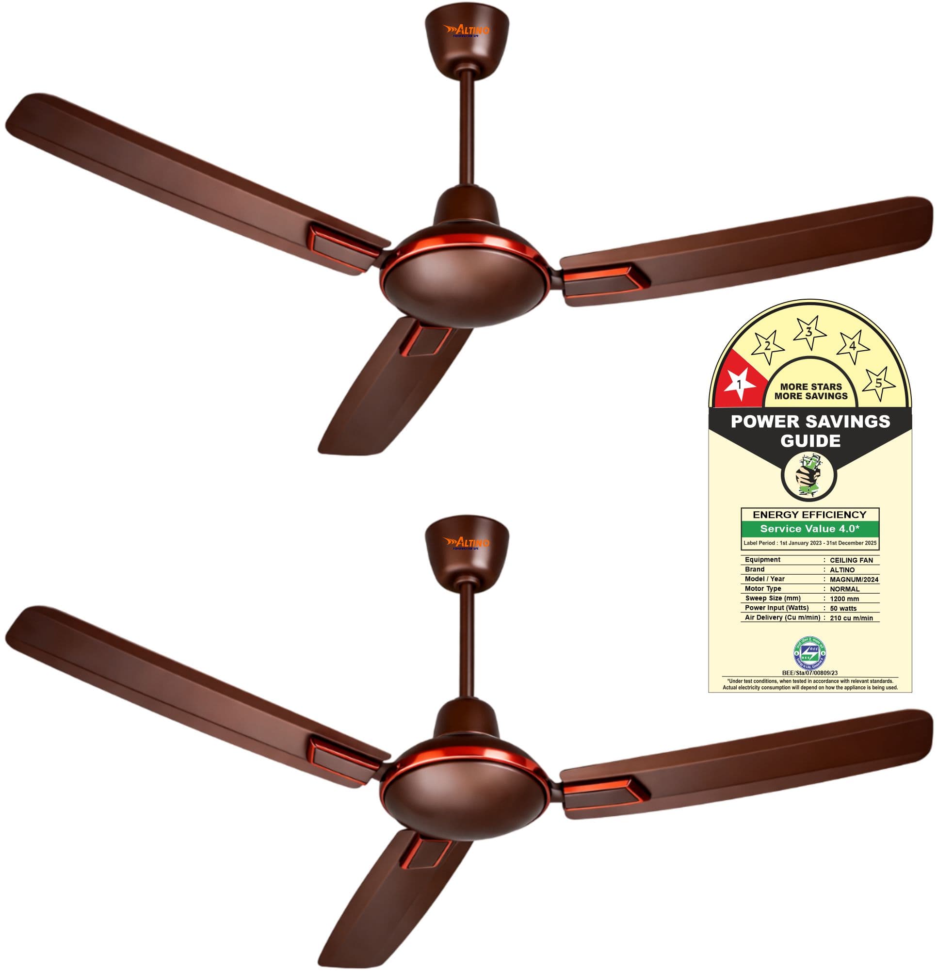 Magnum 2 Set - Glossy Brown view 2