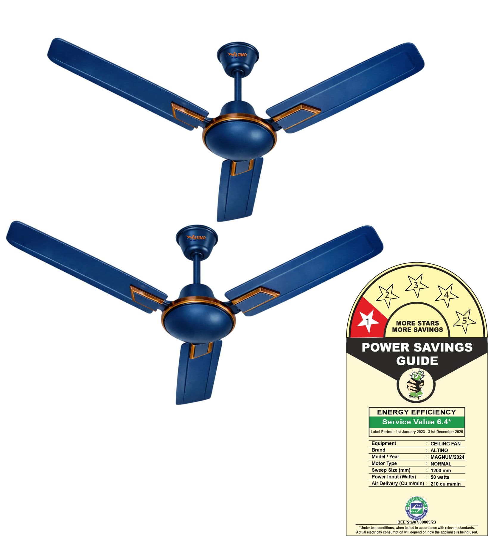 Magnum 2 Set - Mattelic Blue view 3