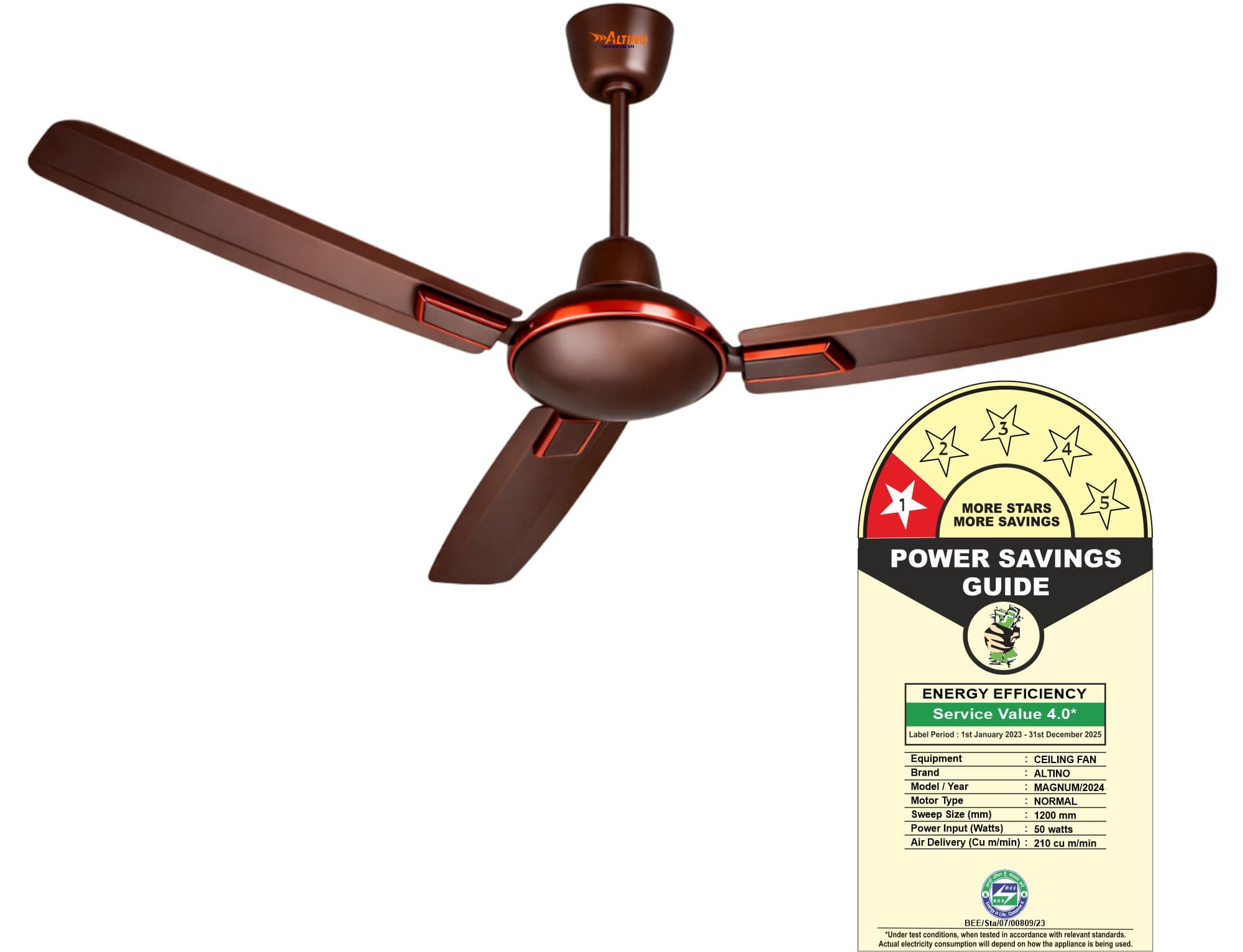 Magnum (Snow Air) - Glossy Brown view 2