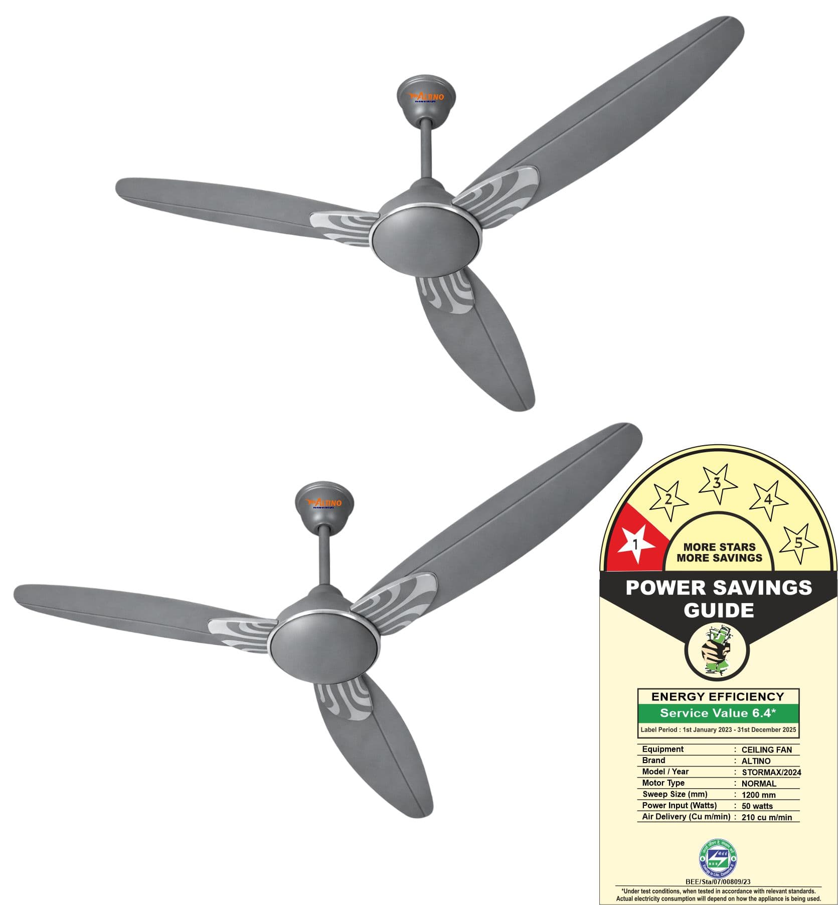 Stormax 2 Set - Matt Grey view 4