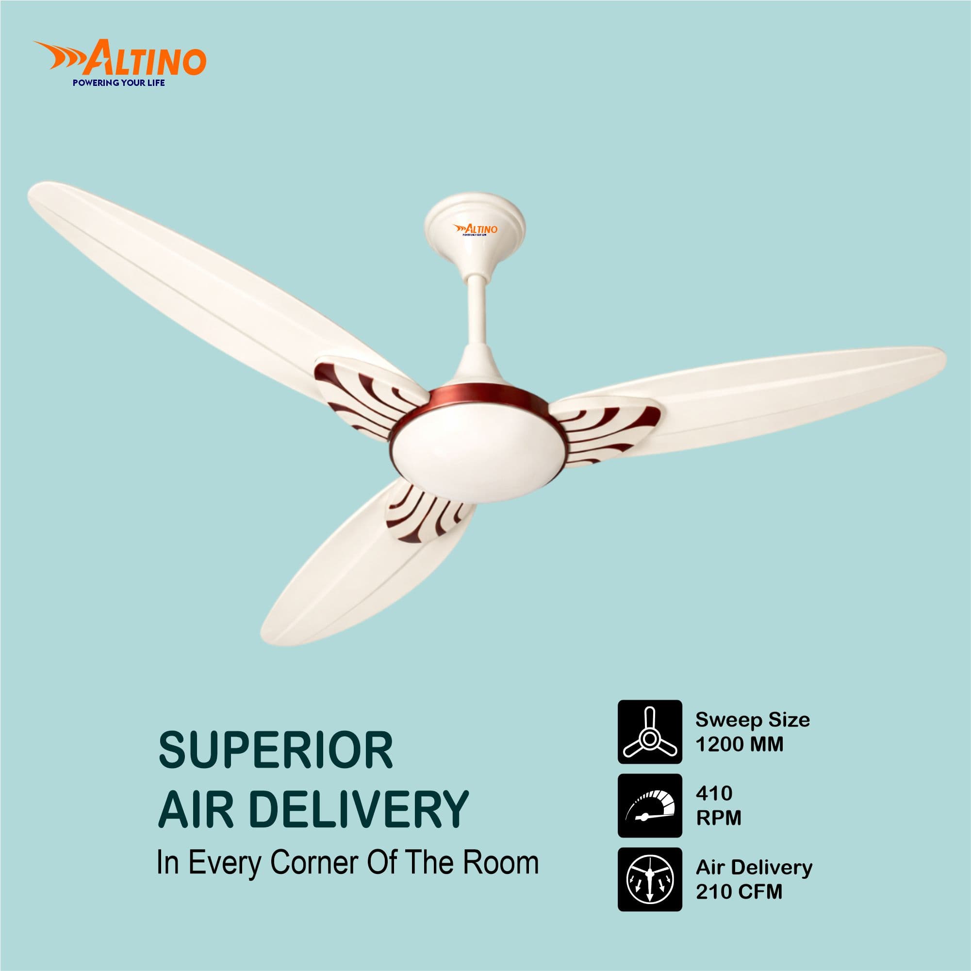 Stormax (Lotus) - Ivory view 5