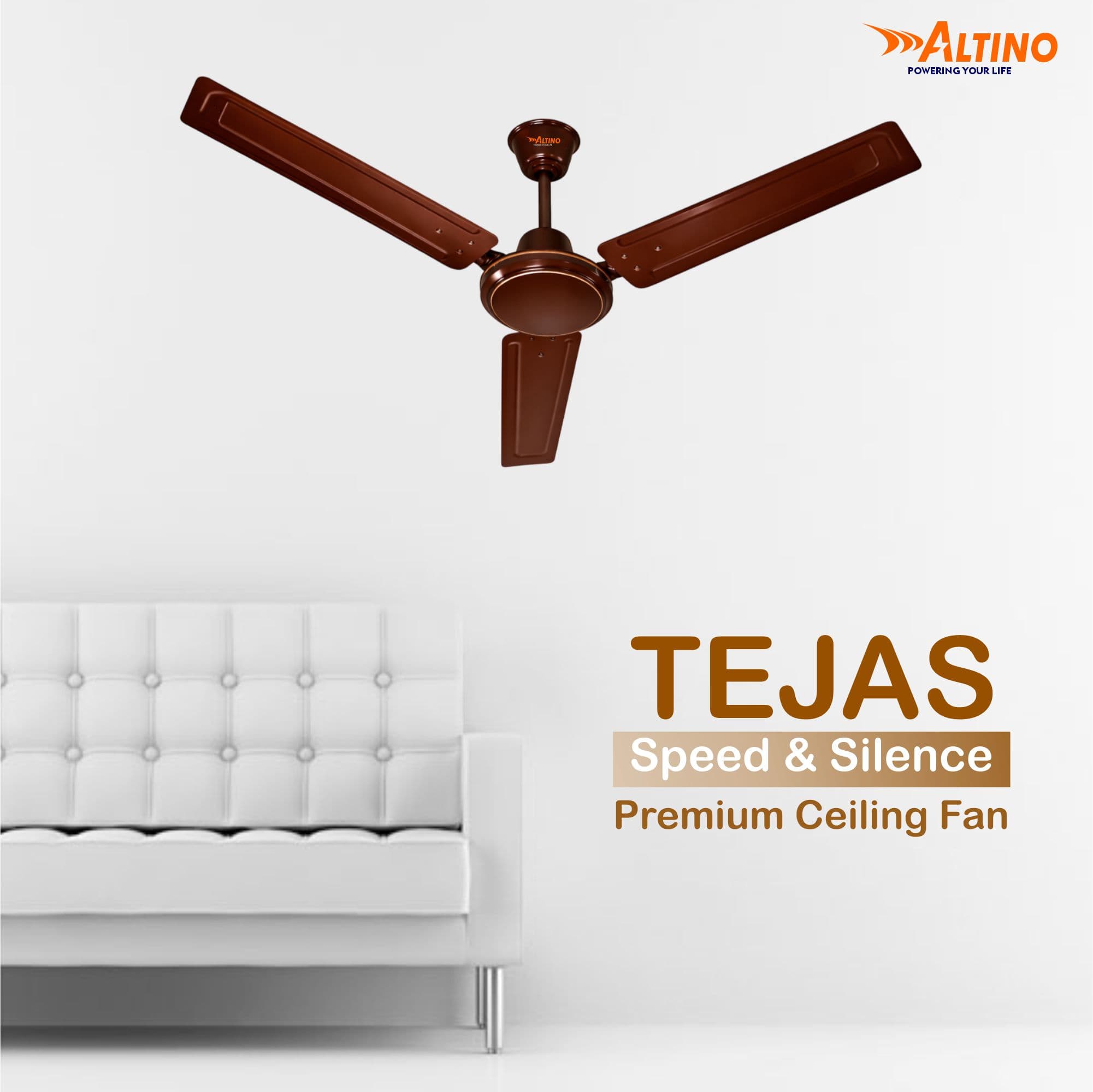 Tejas 2 Set - Glossy Brown view 2