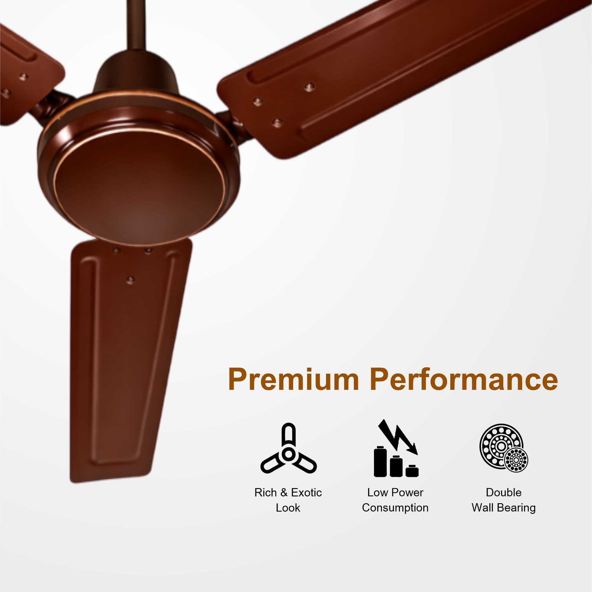 Tejas 2 Set - Glossy Brown view 3