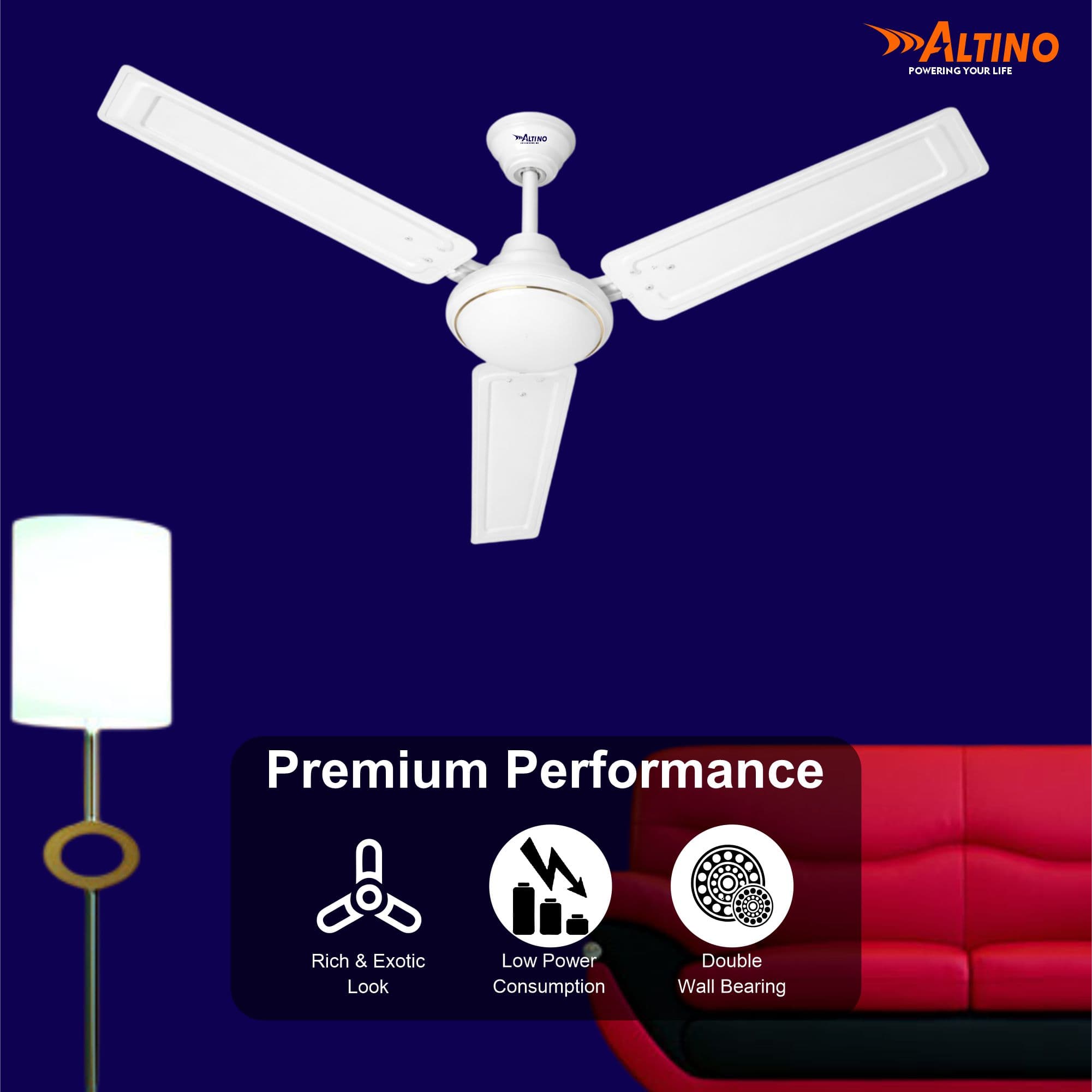 Tejas 2 Set - White view 3