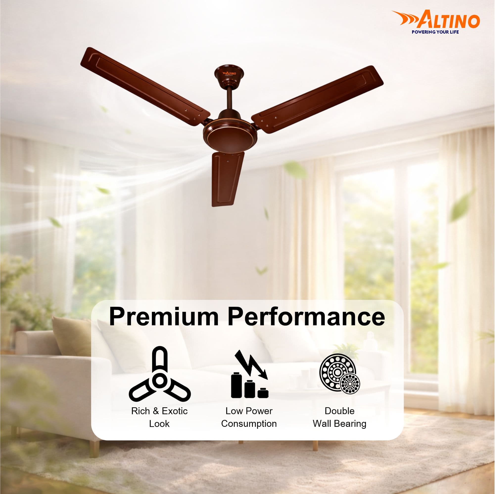 Tejas (Wind Air) - Glossy Brown view 13