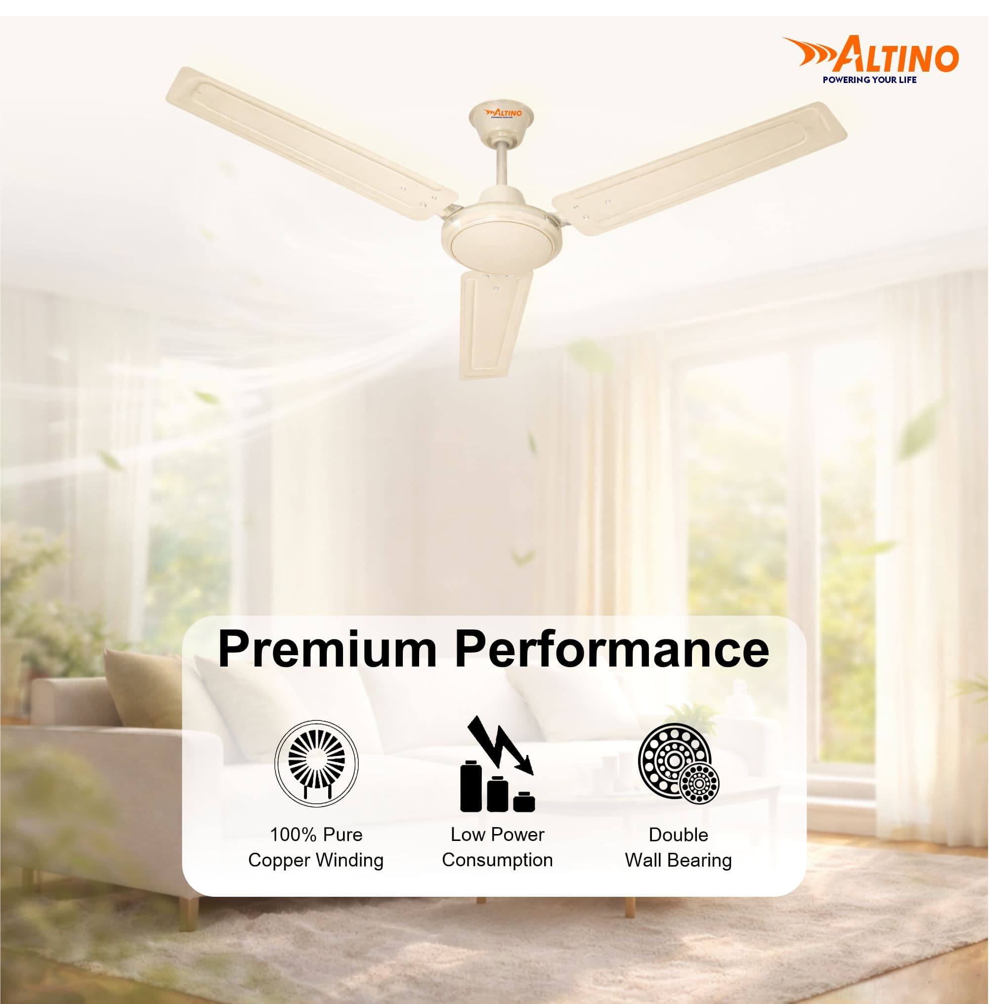 Tejas (Wind Air) - Ivory view 3