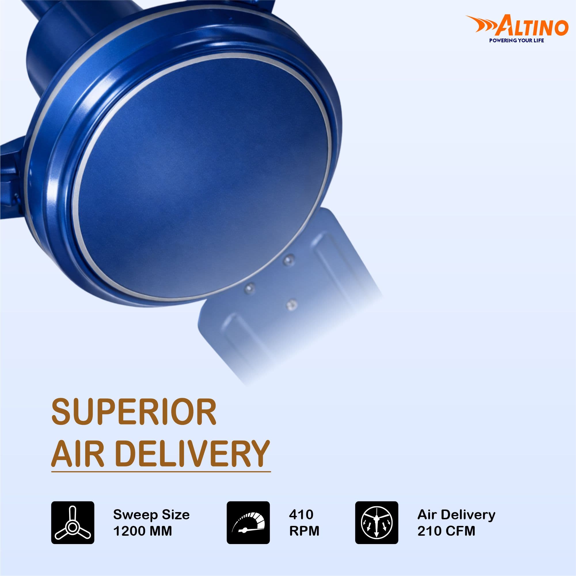 Tejas (Wind Air) - Metallic Blue view 7