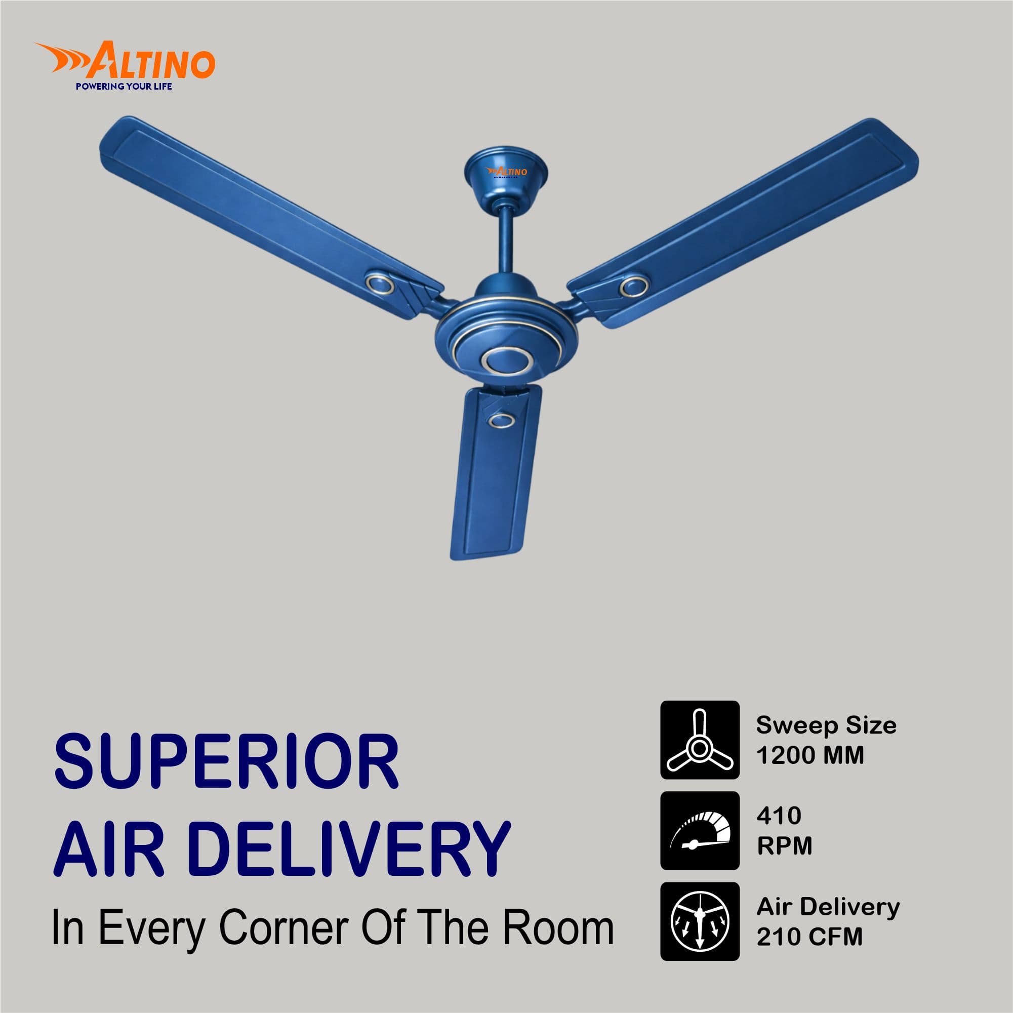 Titan (summer breeze) - Metallic Blue view 4