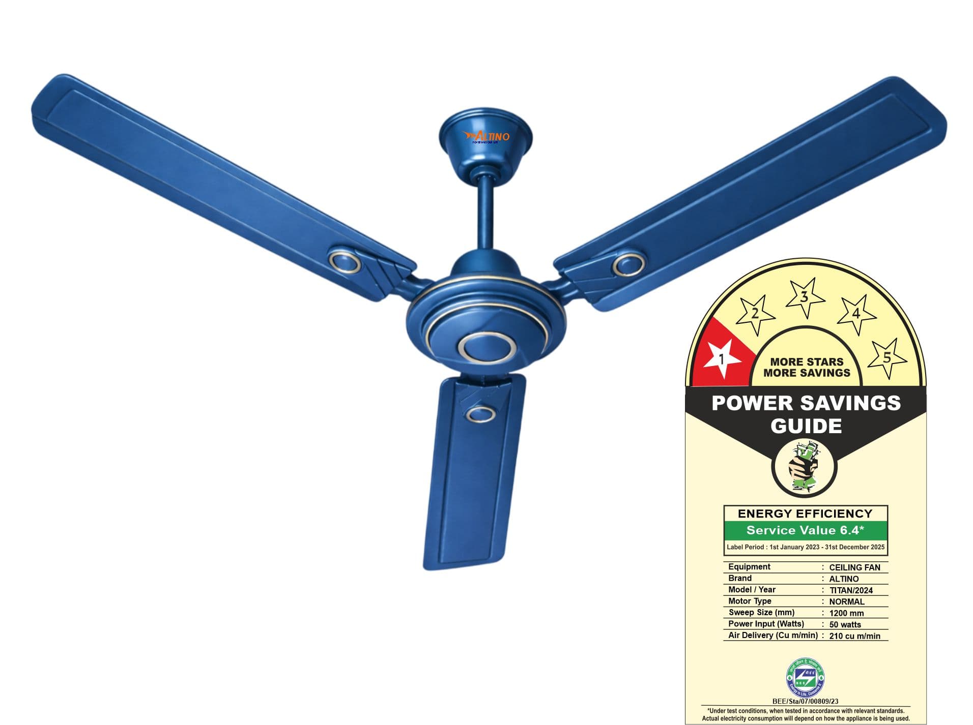 Titan (summer breeze) - Metallic Blue view 6