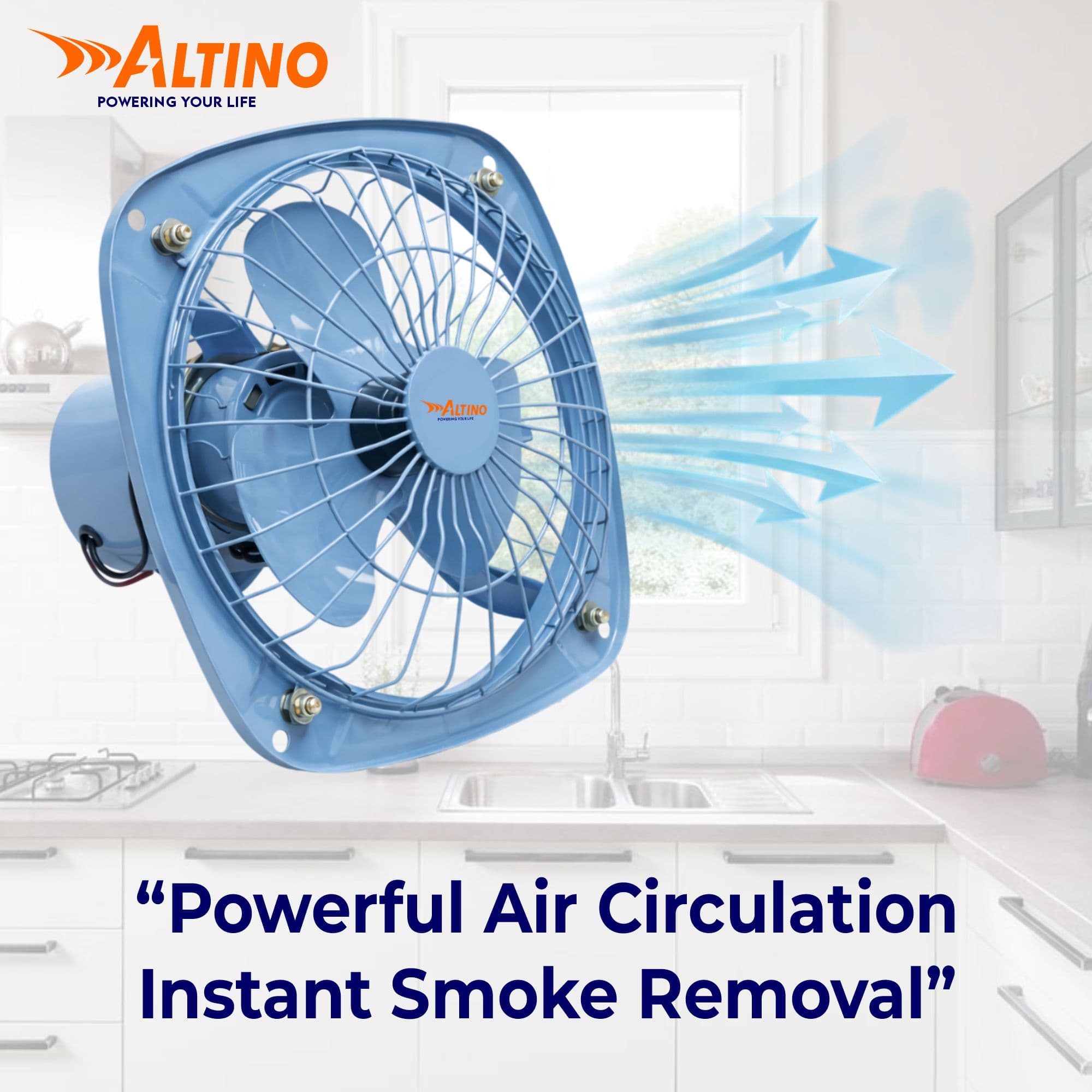 Fresh Air Fan - Reversible Rotate - 6 view 3