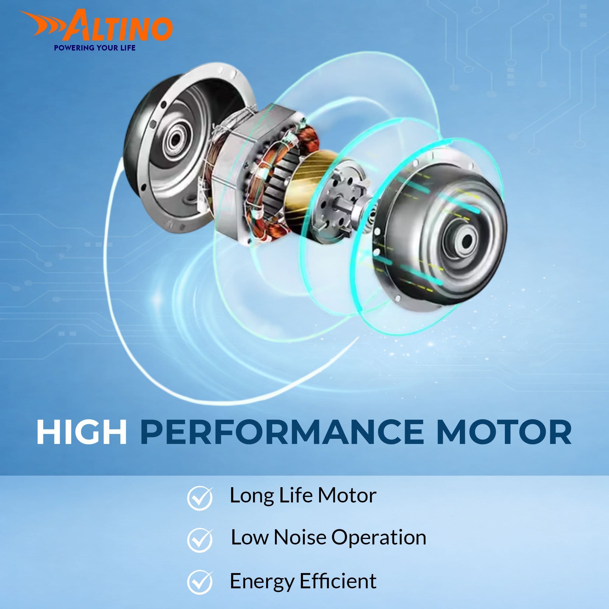 Table Fan - Table Fan - Grey - 12 view 3