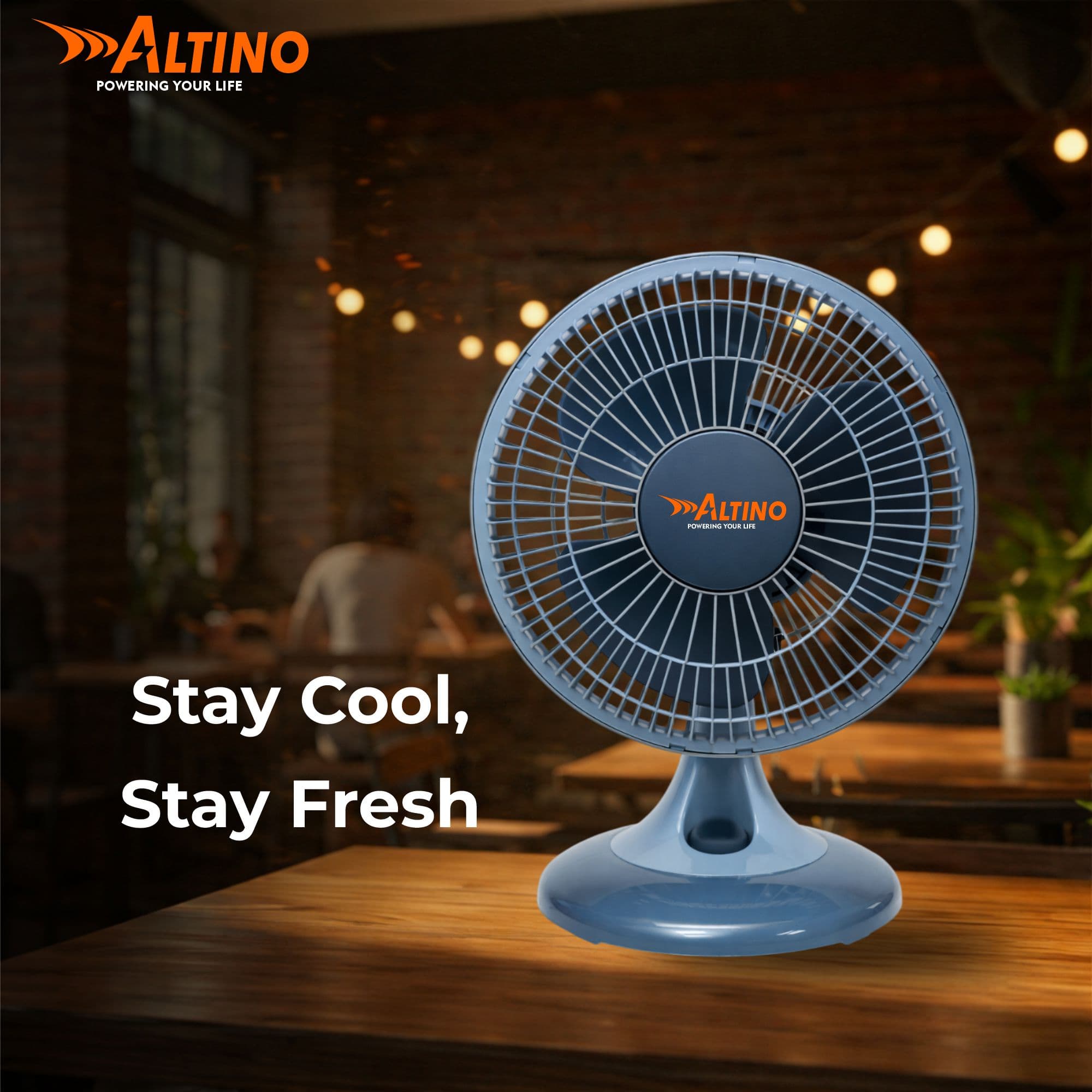 Table Fan - Table Fan - Grey - 12 view 6