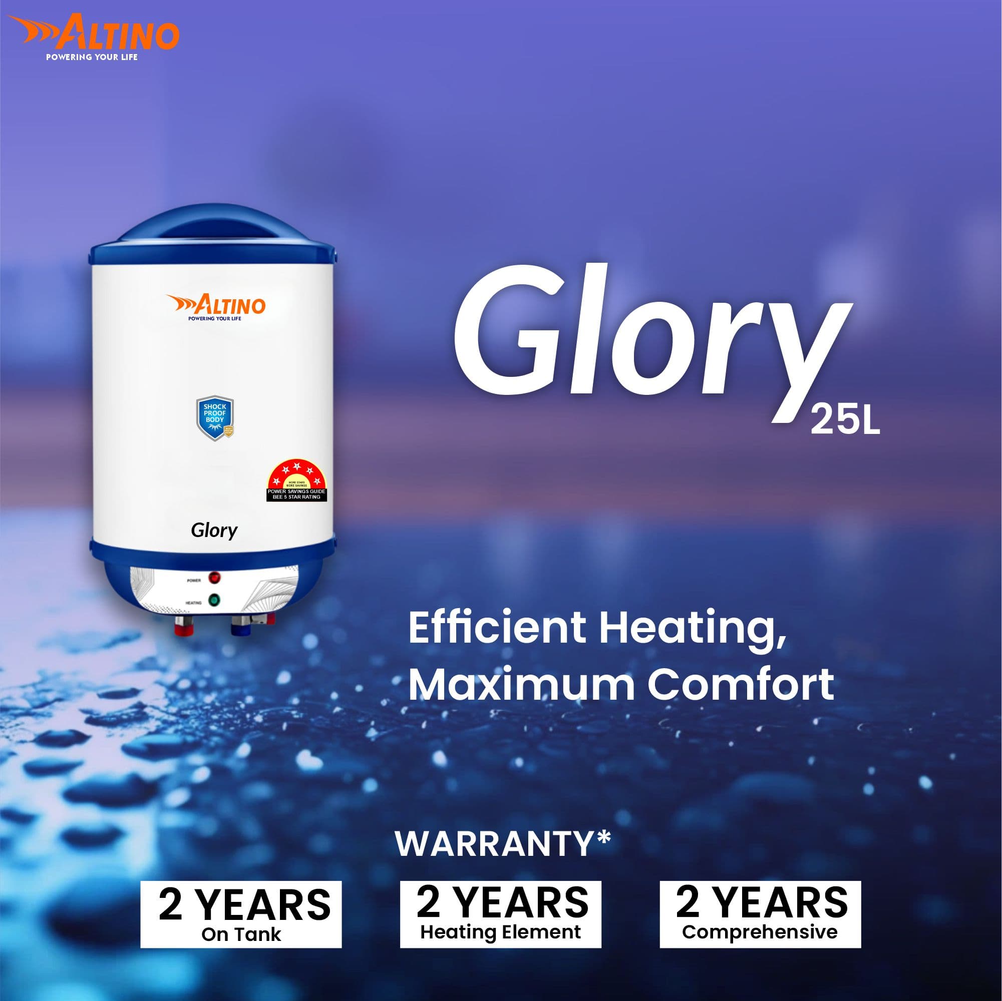 Glory 25L - Blue view 3