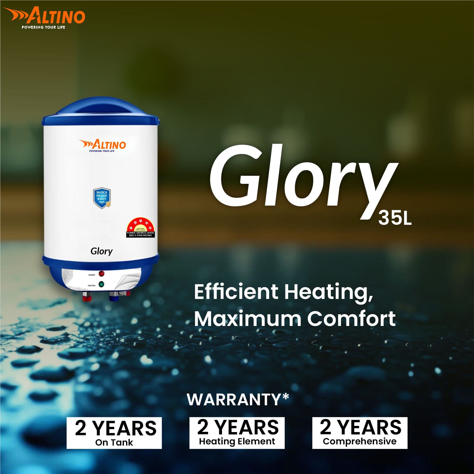 Glory 35L - Blue view 3