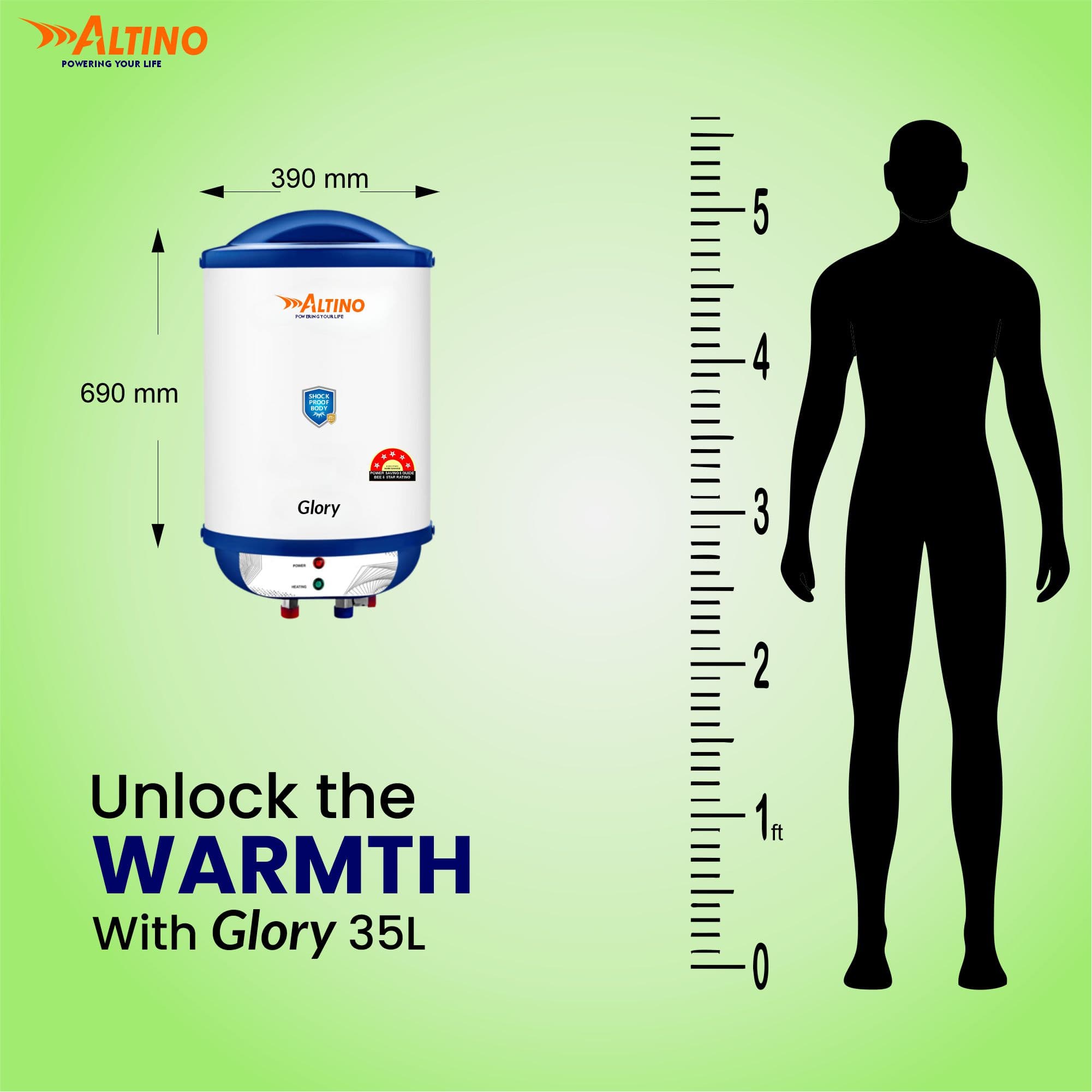 Glory 35L - Blue view 4