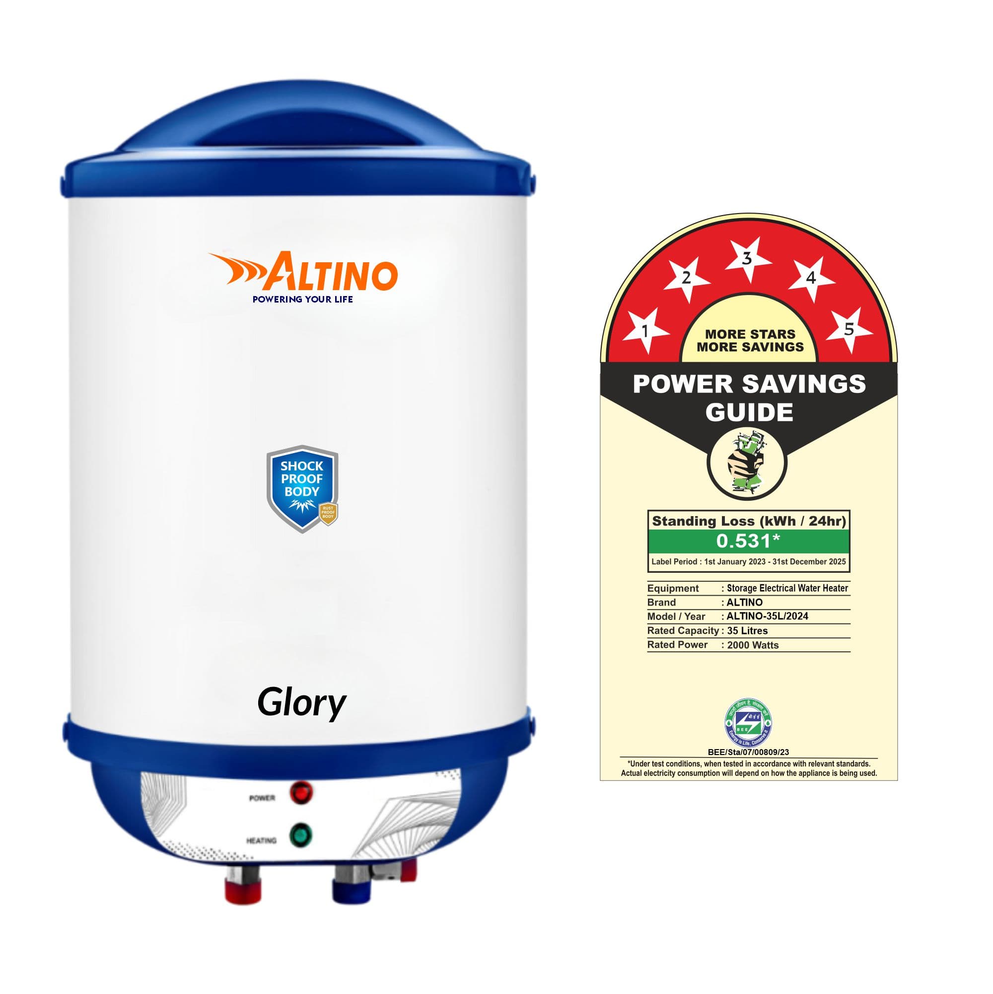 Glory 35L - Blue view 7