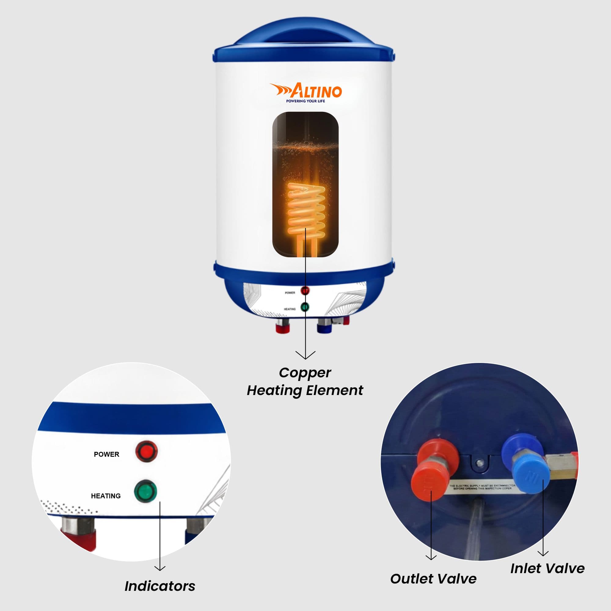 Glory 50L - Blue view 18