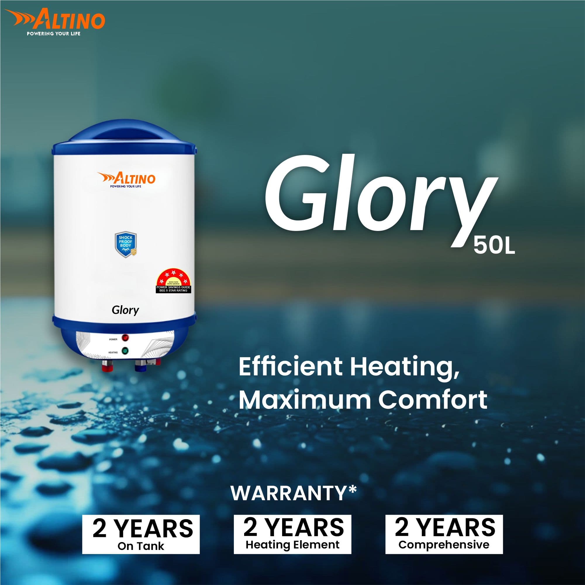 Glory 50L - Blue view 3