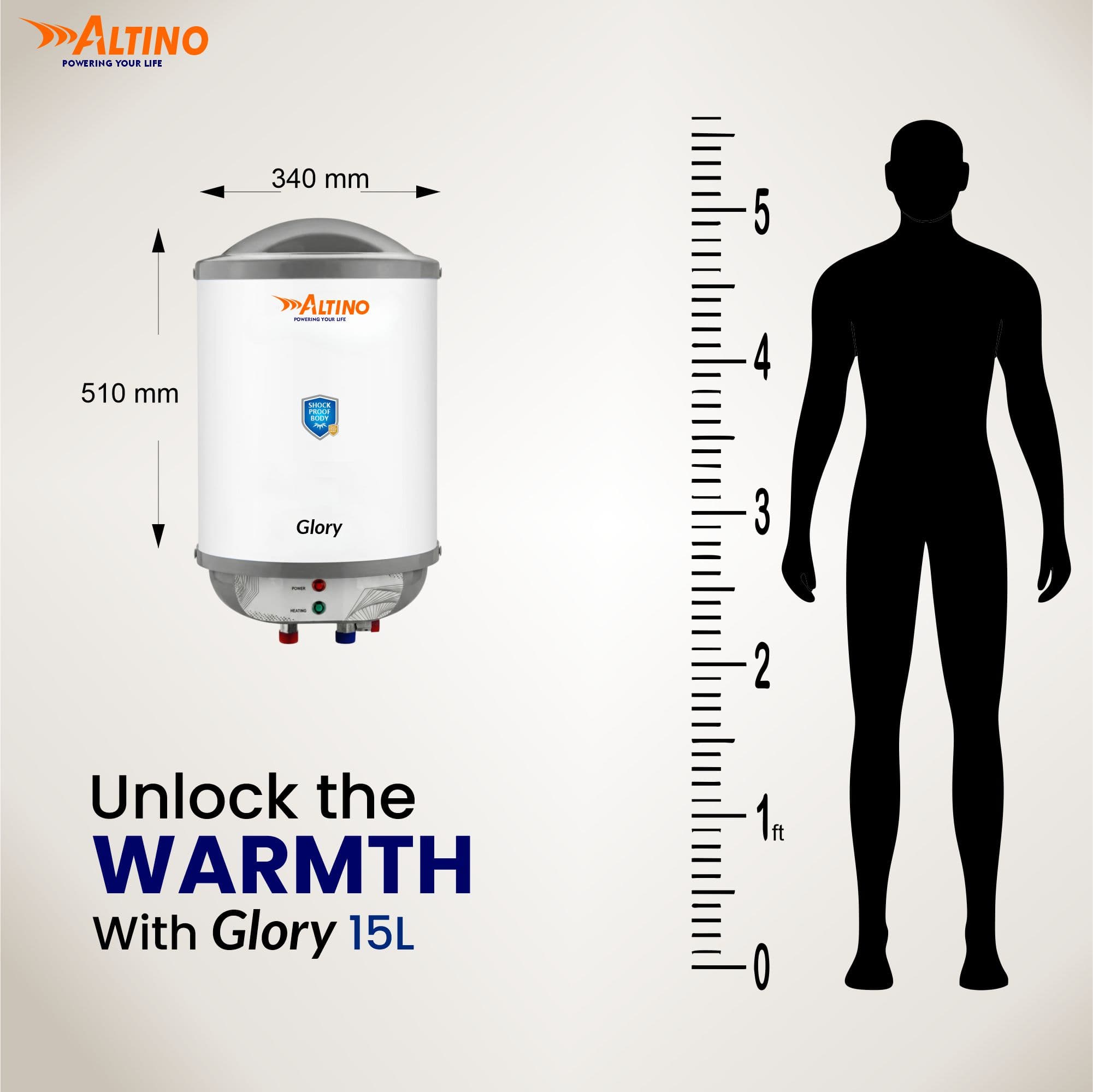 Glory 15L - Grey view 4