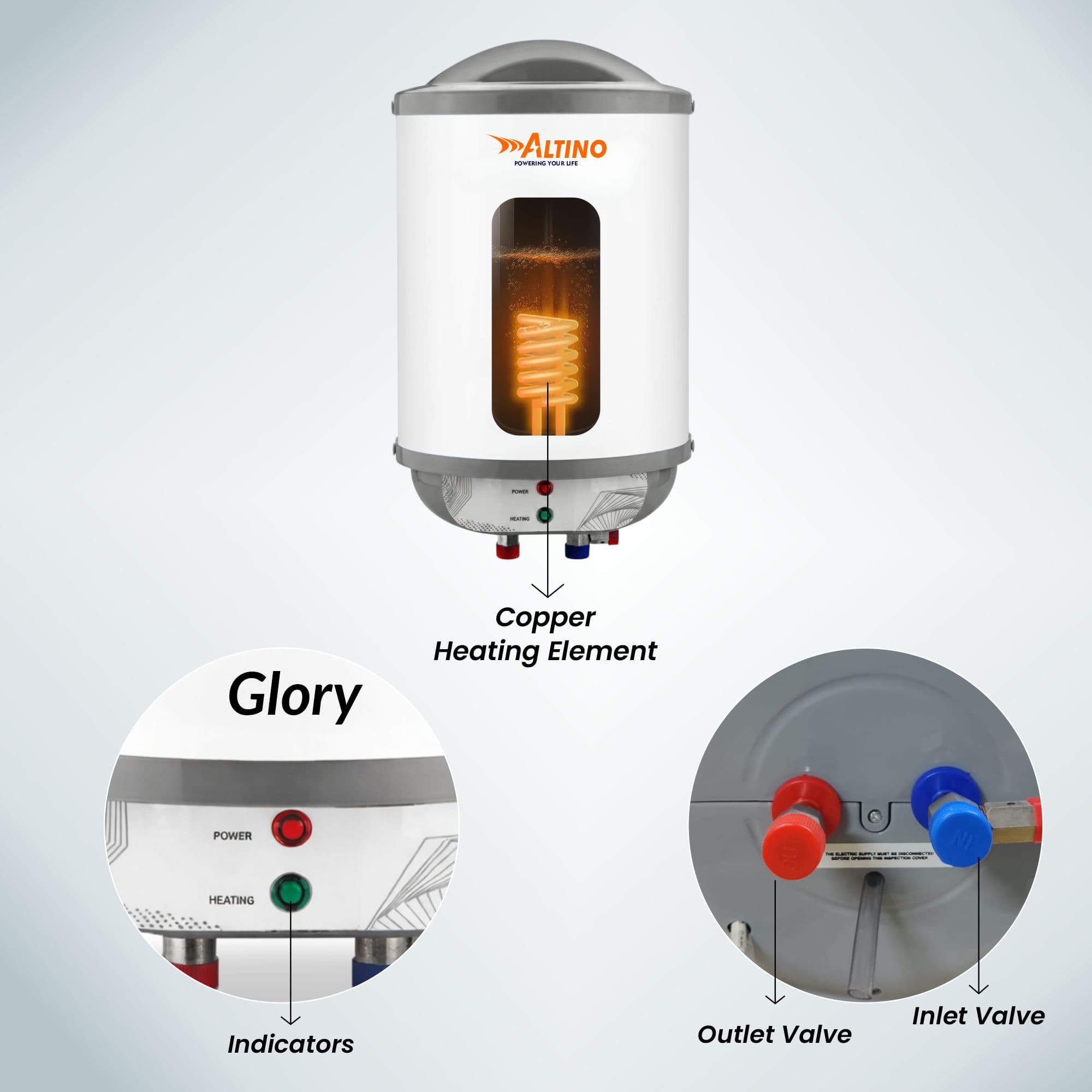 Glory 25L - Grey view 2