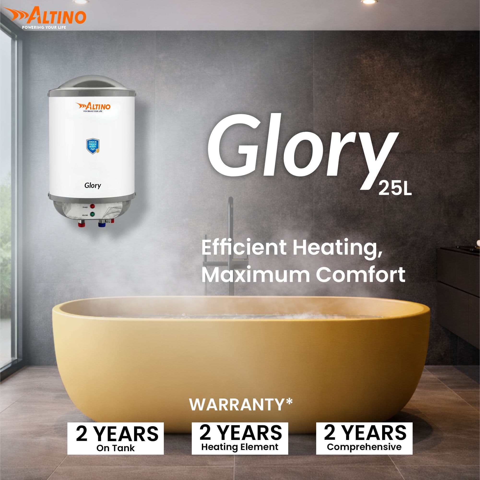 Glory 25L - Grey view 3