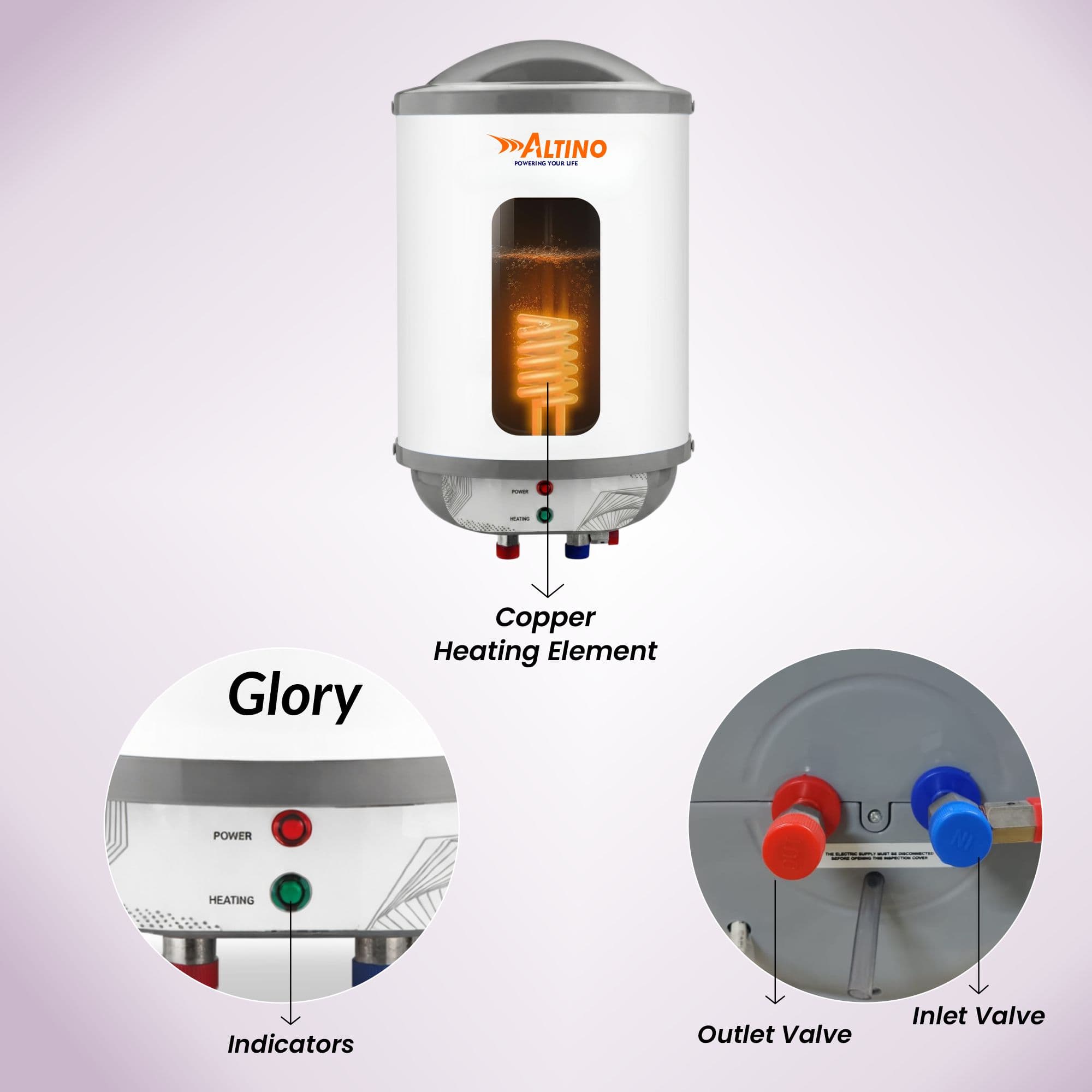 Glory 50L - Grey view 2