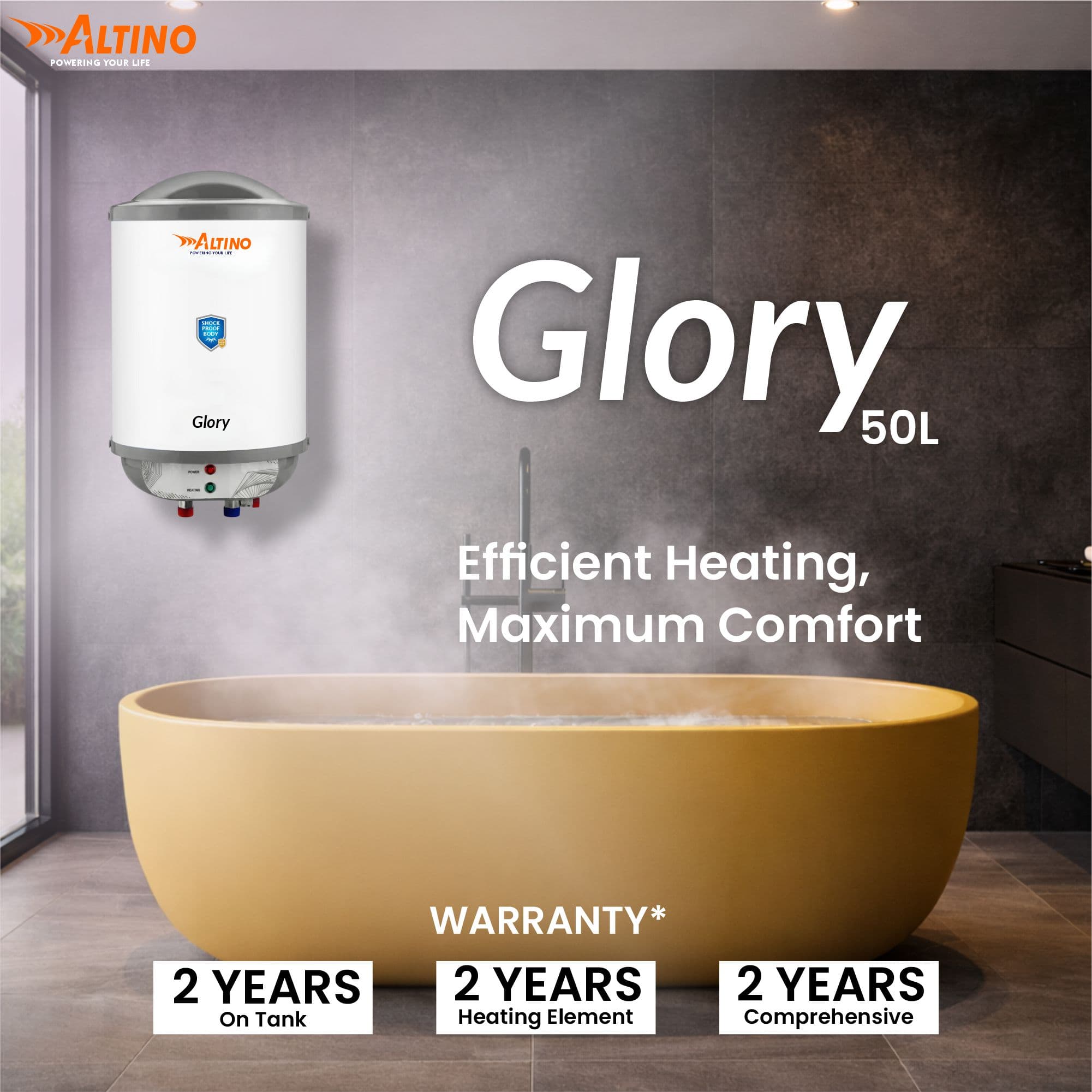 Glory 50L - Grey view 3