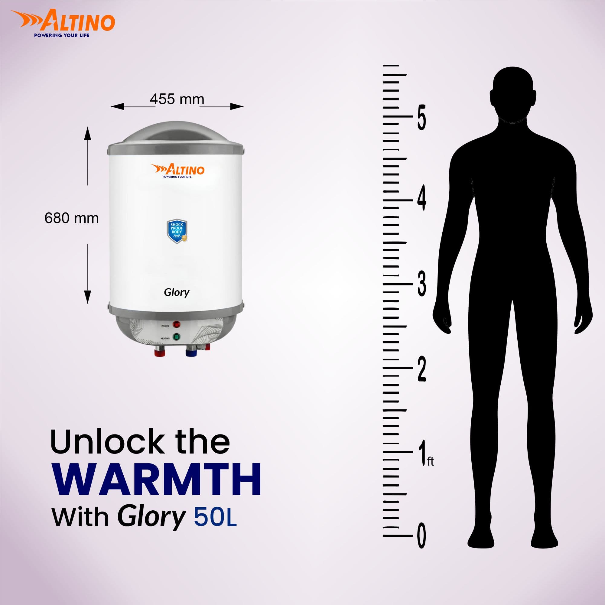 Glory 50L - Grey view 4