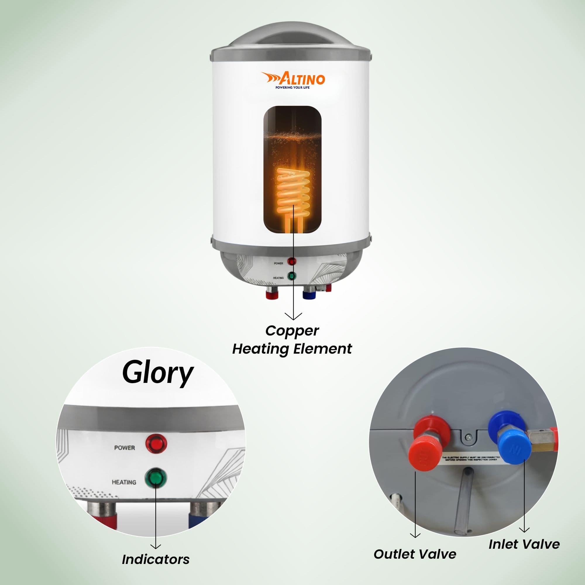 Glory 6L - Grey view 2