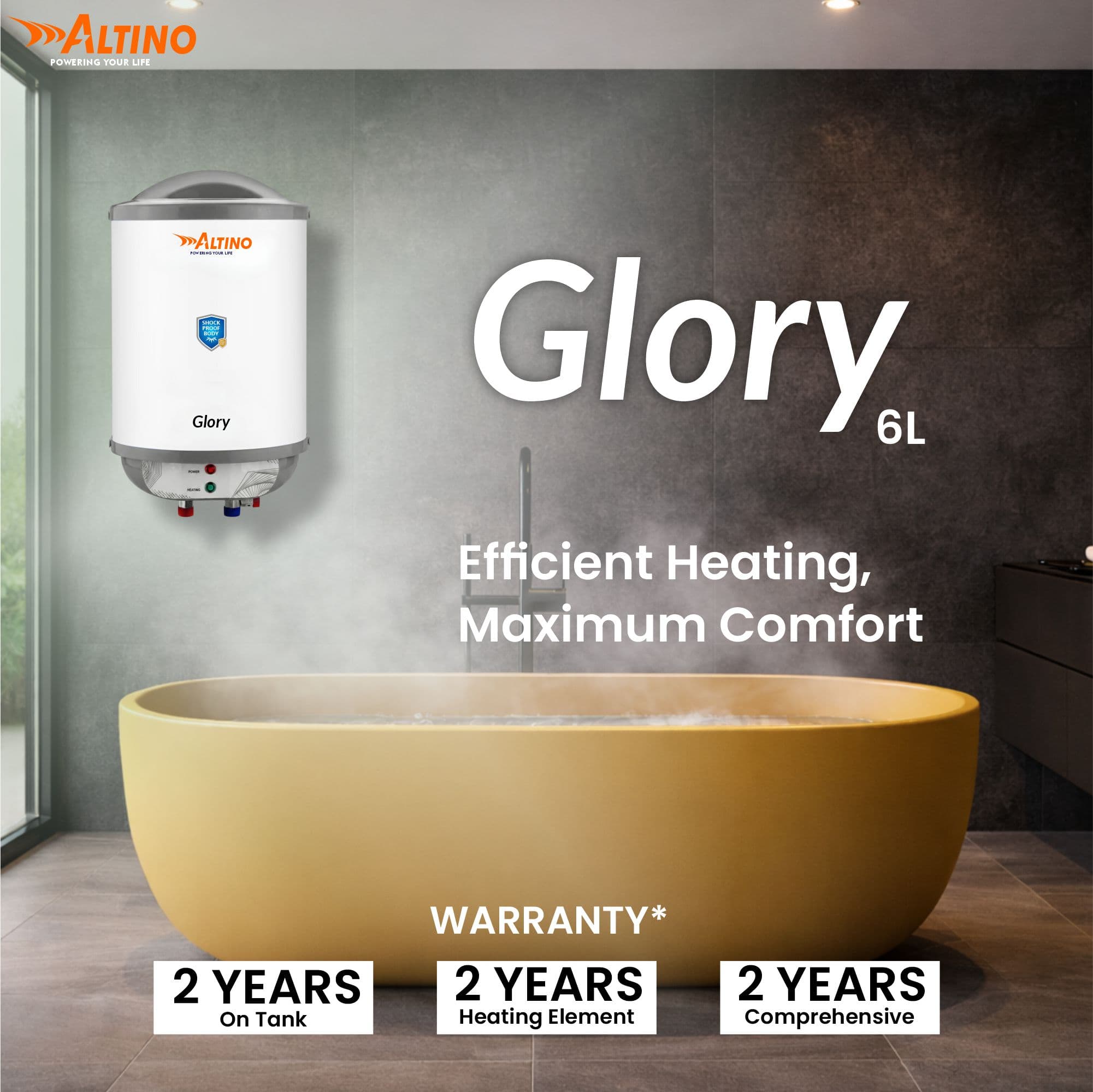 Glory 6L - Grey view 3