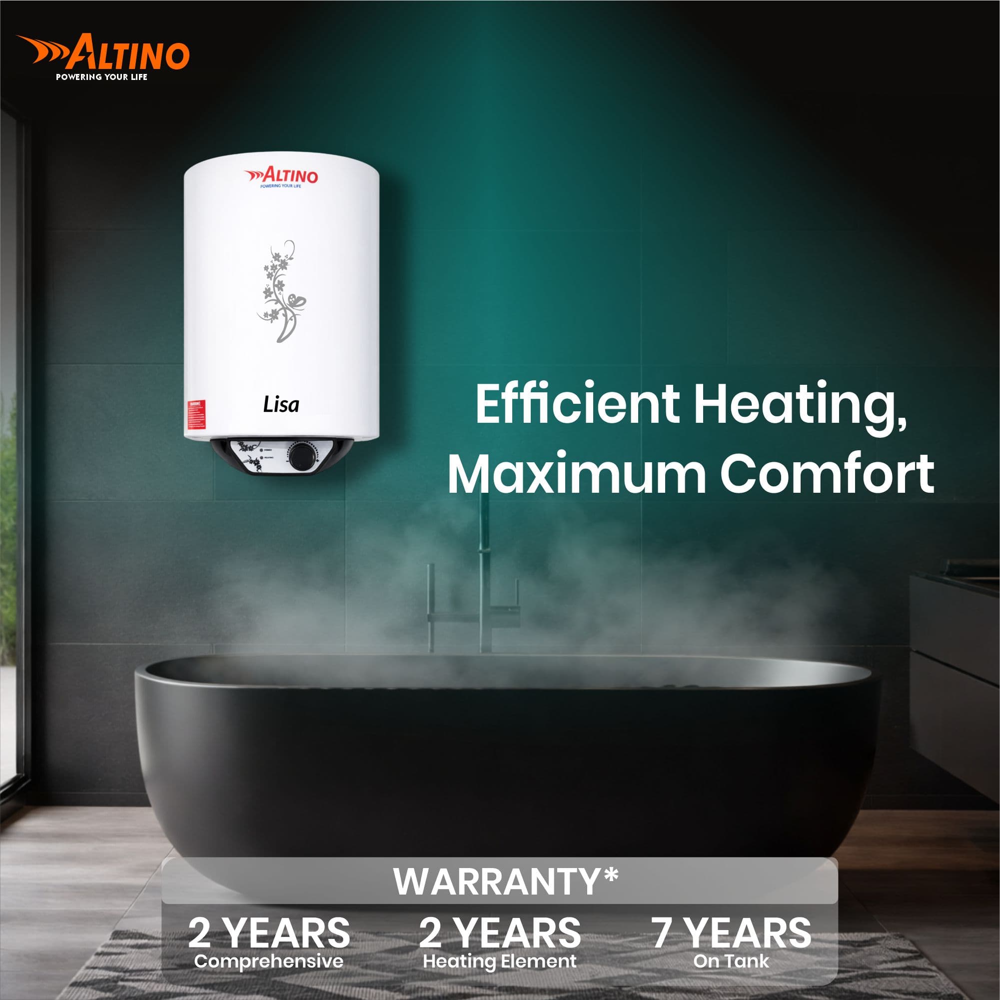 Lisa 50L - Black view 2