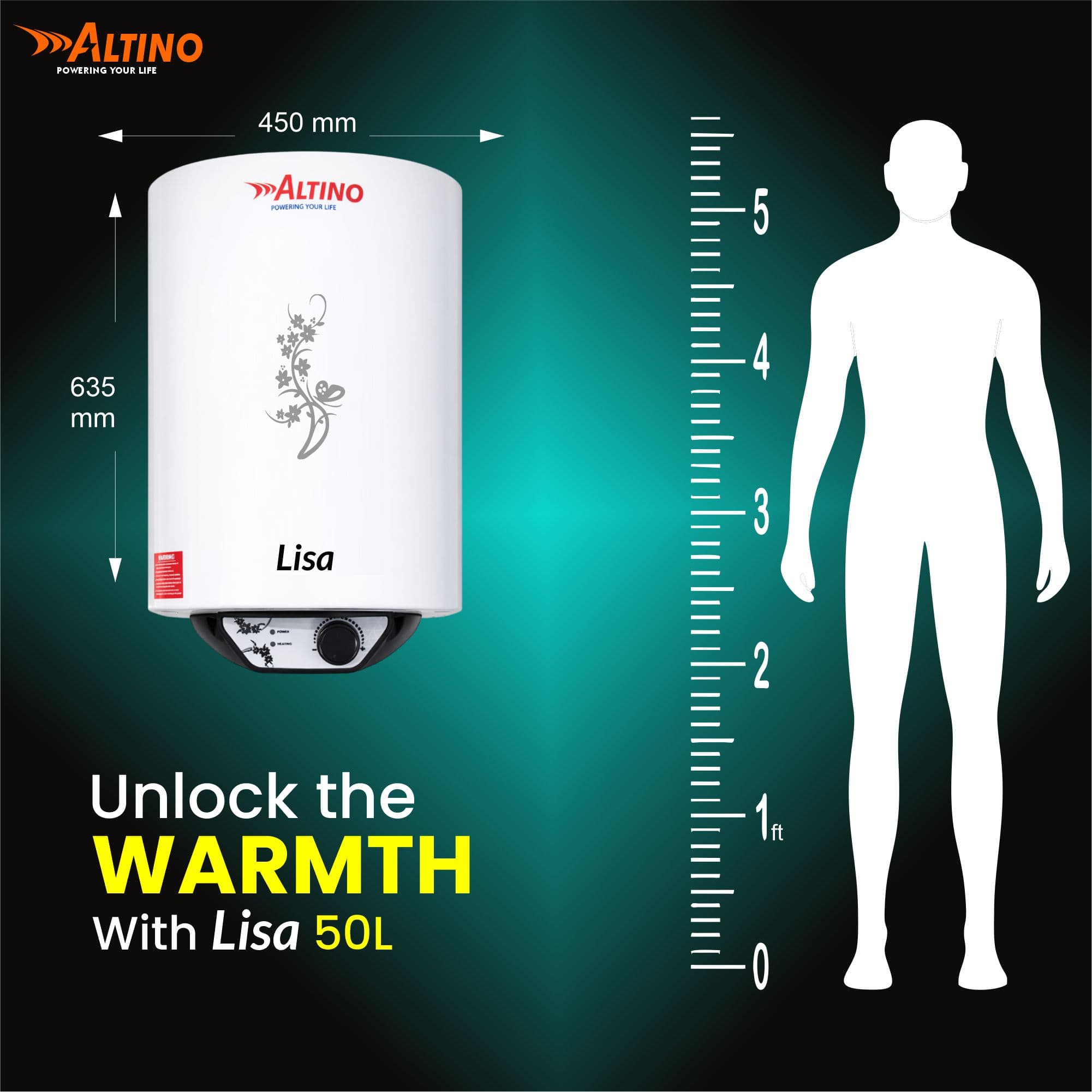 Lisa 50L - Black view 5