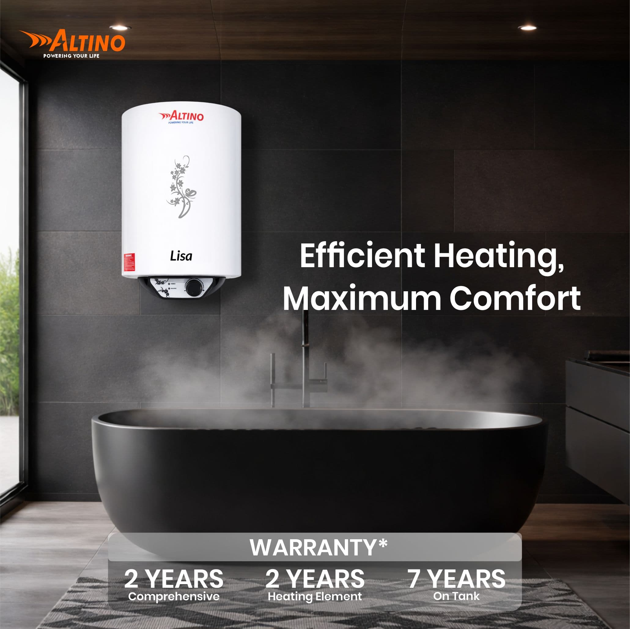 Lisa 6L - Black view 2