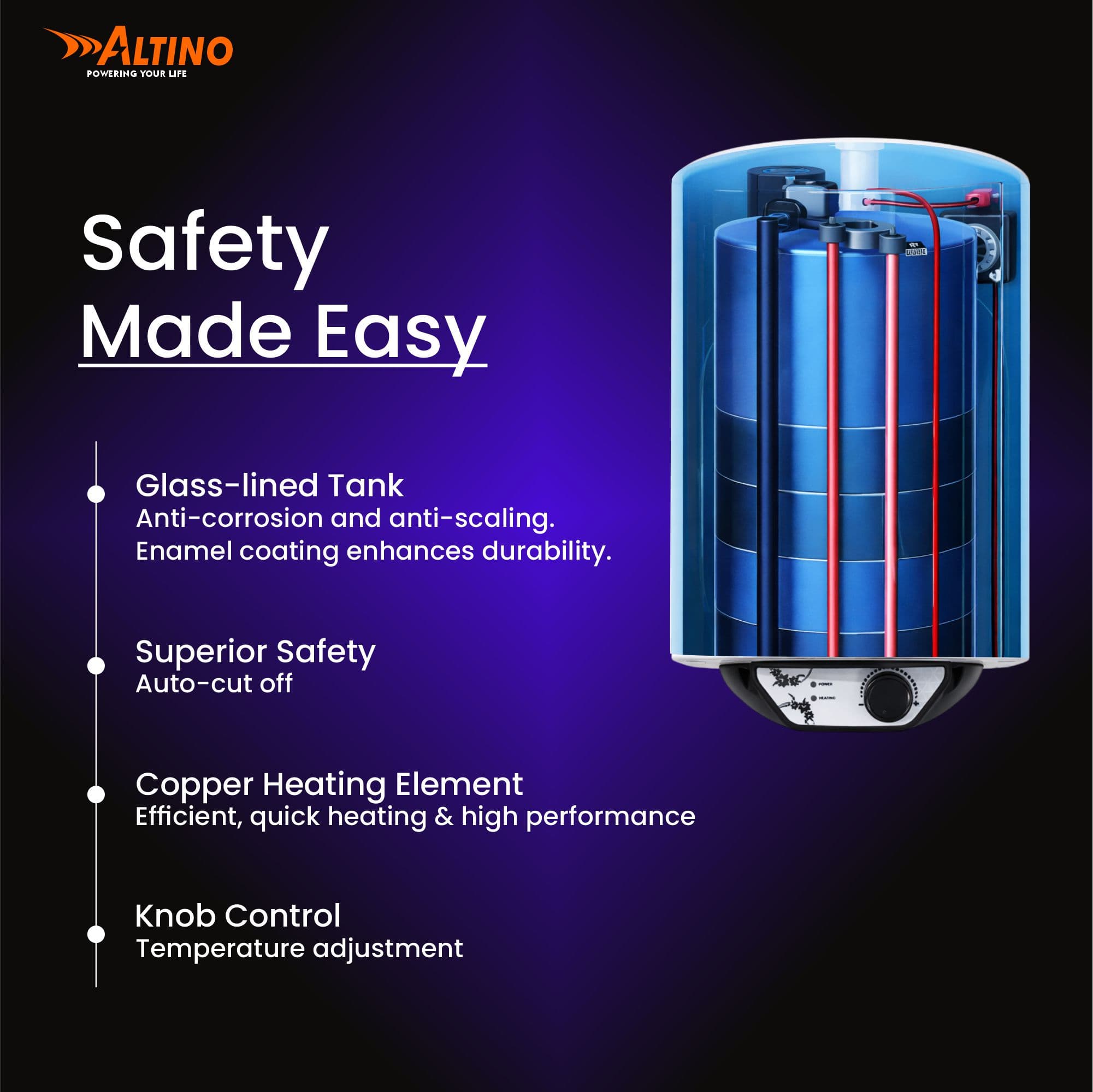 Lisa 6L - Black view 3