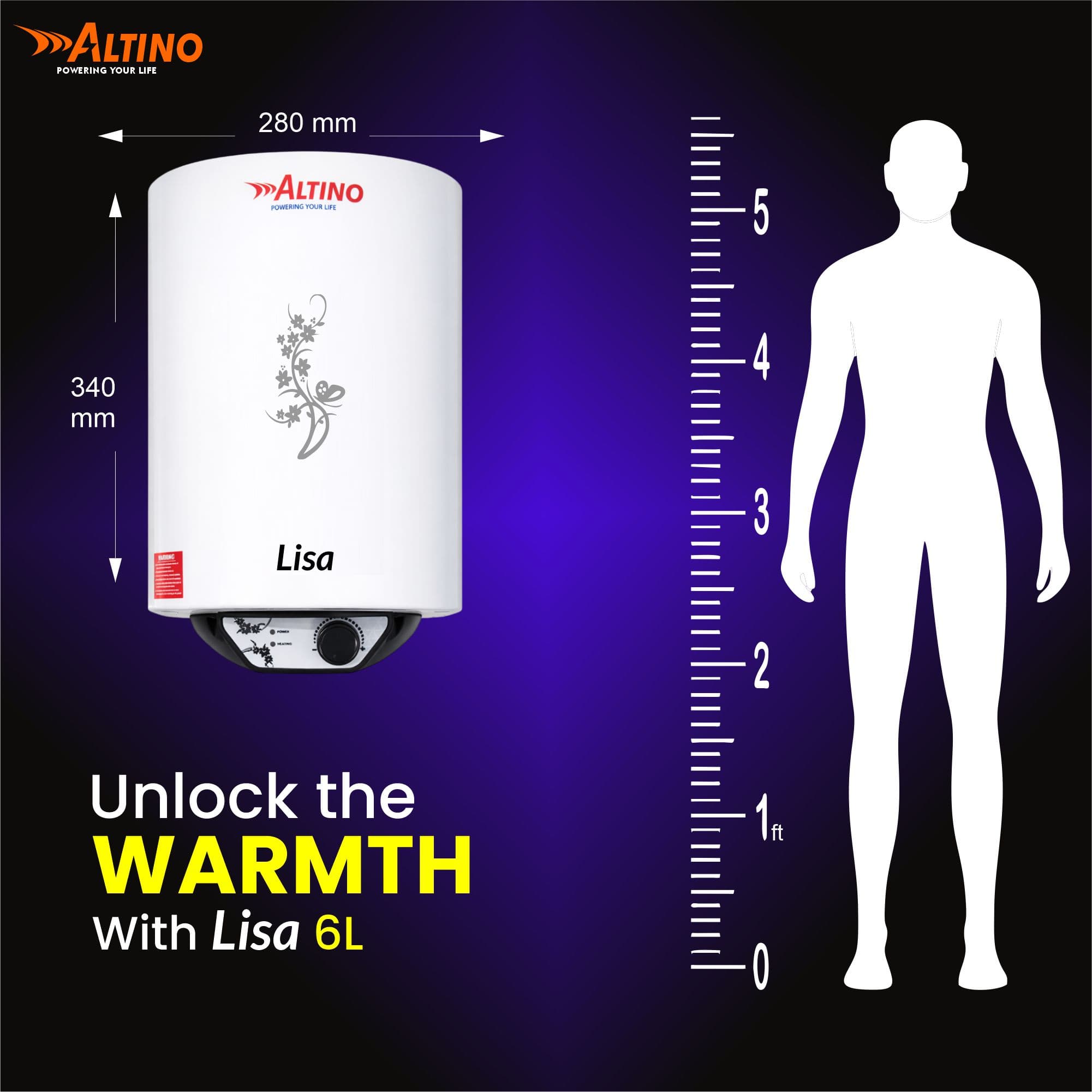 Lisa 6L - Black view 5