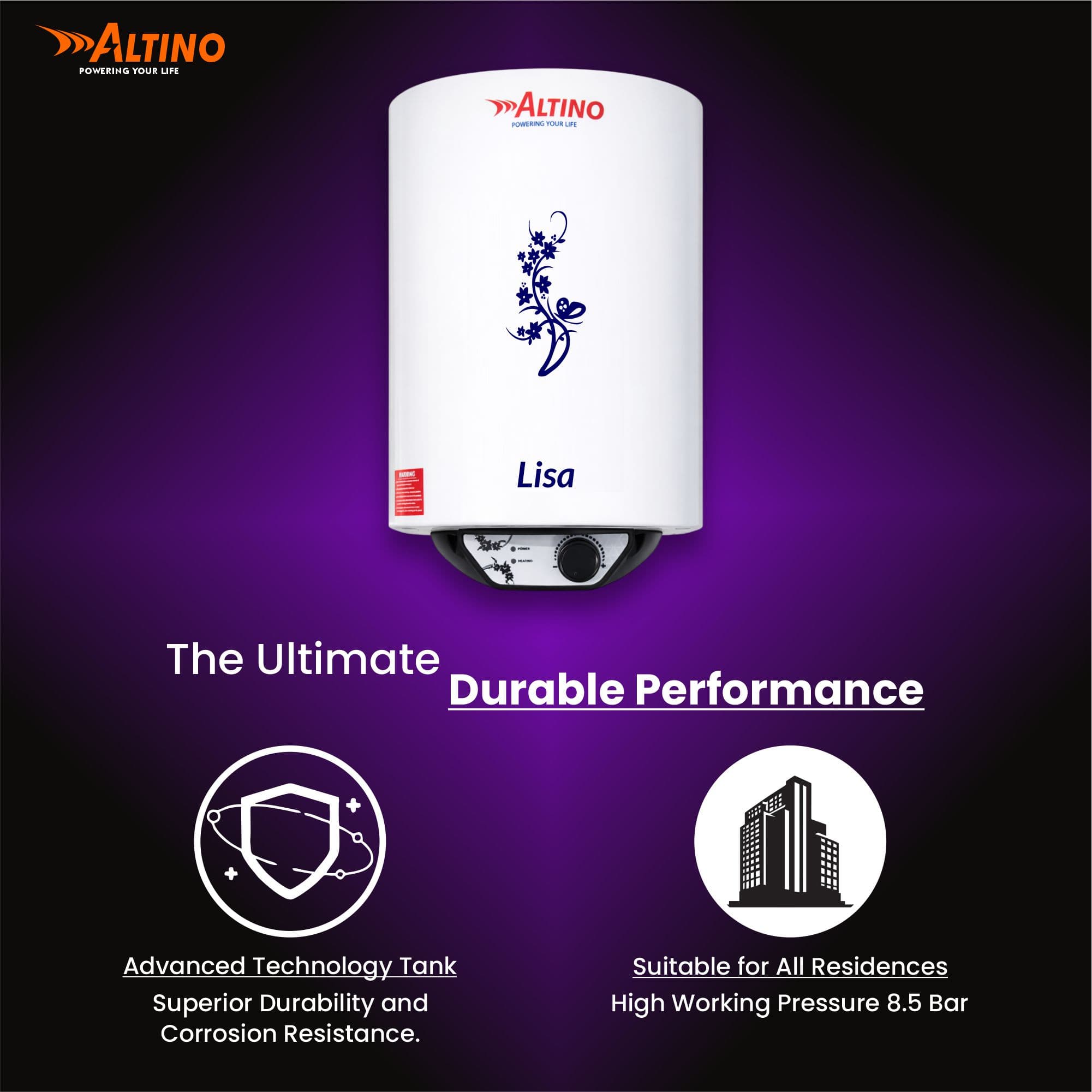 Lisa 80L - Black view 4