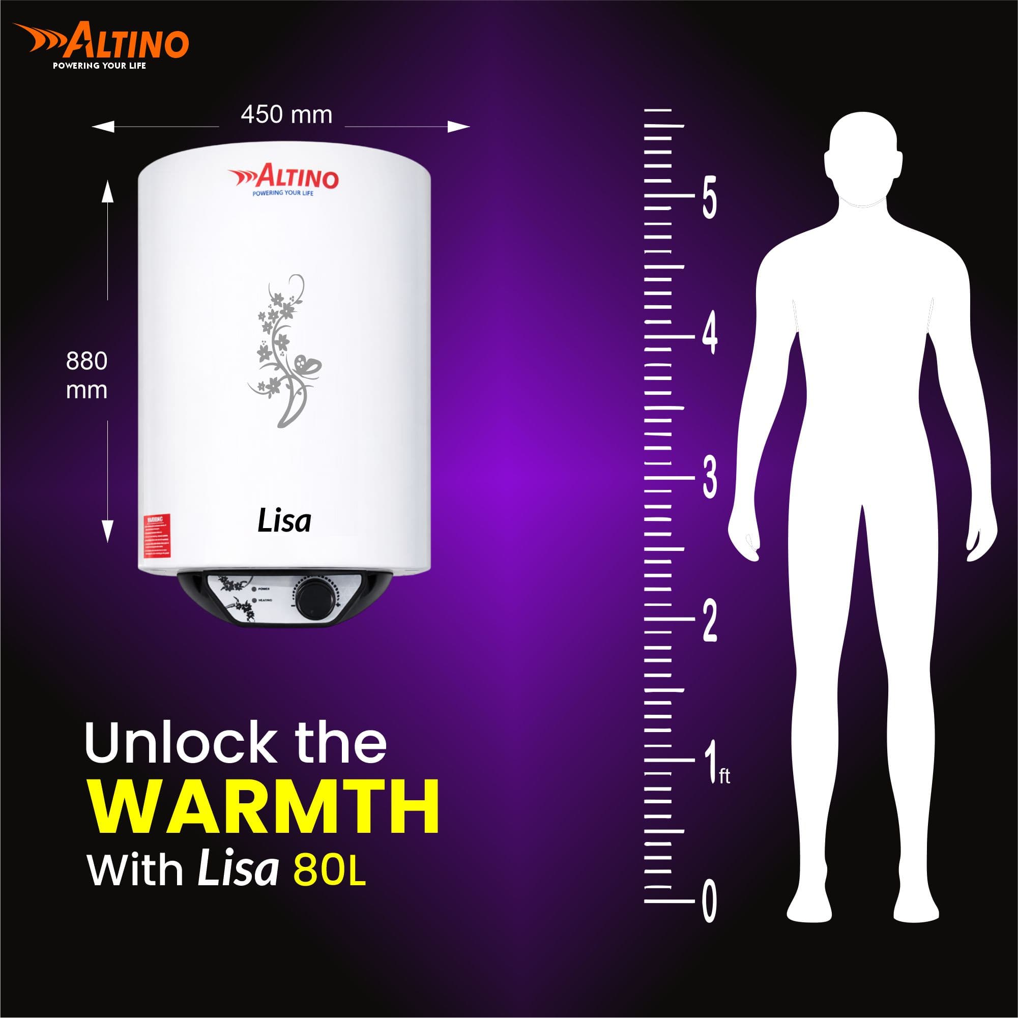 Lisa 80L - Black view 5