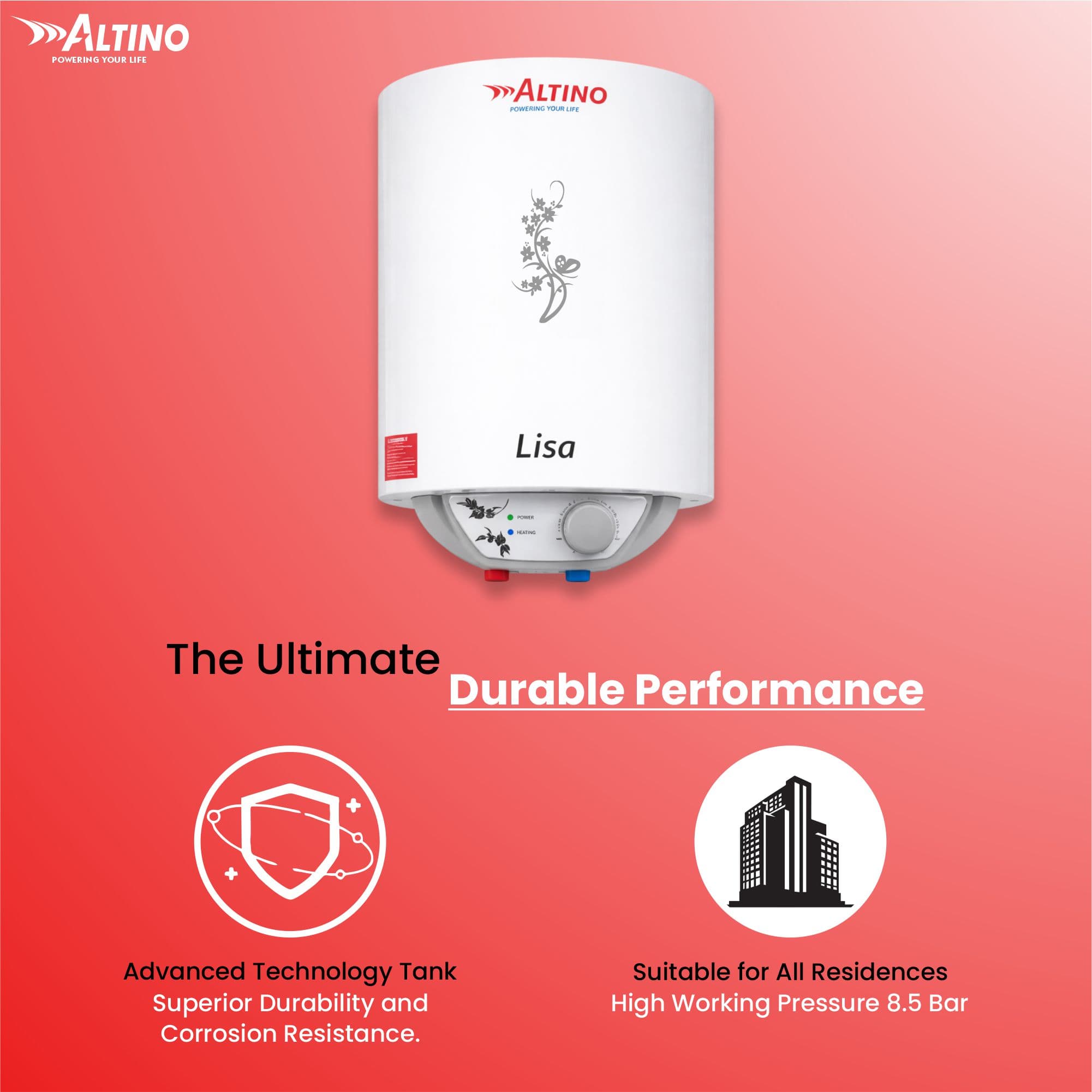 Lisa 50L - Grey view 4