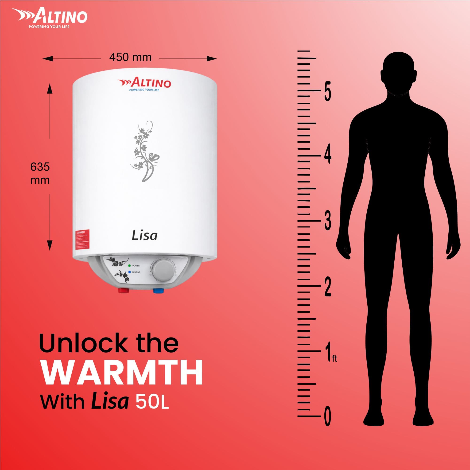 Lisa 50L - Grey view 5