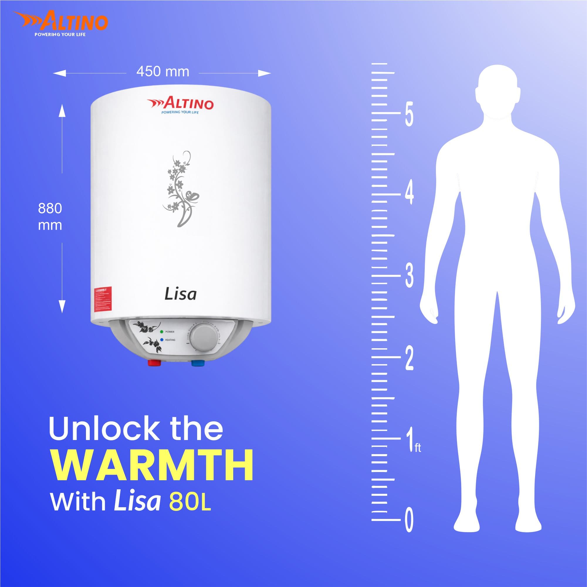 Lisa 80L - Grey view 5