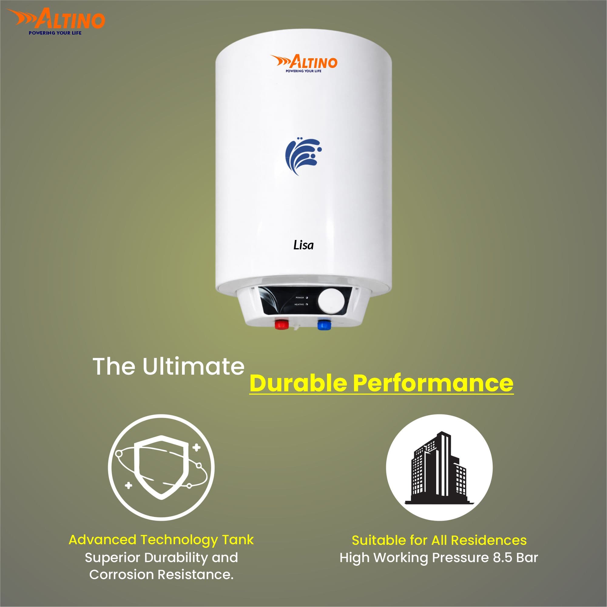 Lisa 10L - White view 4