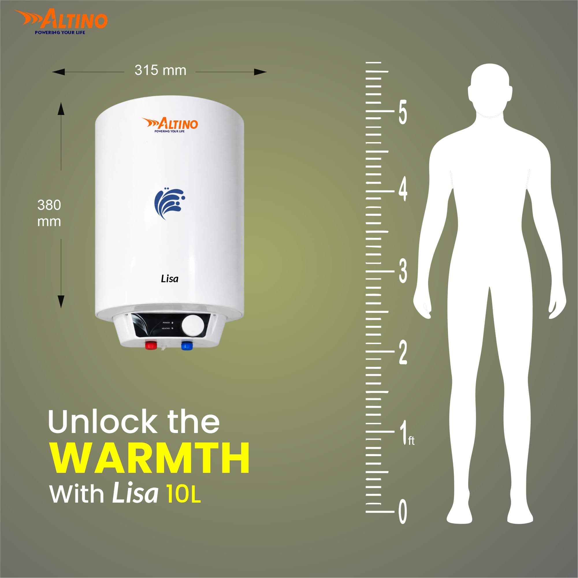 Lisa 10L - White view 5