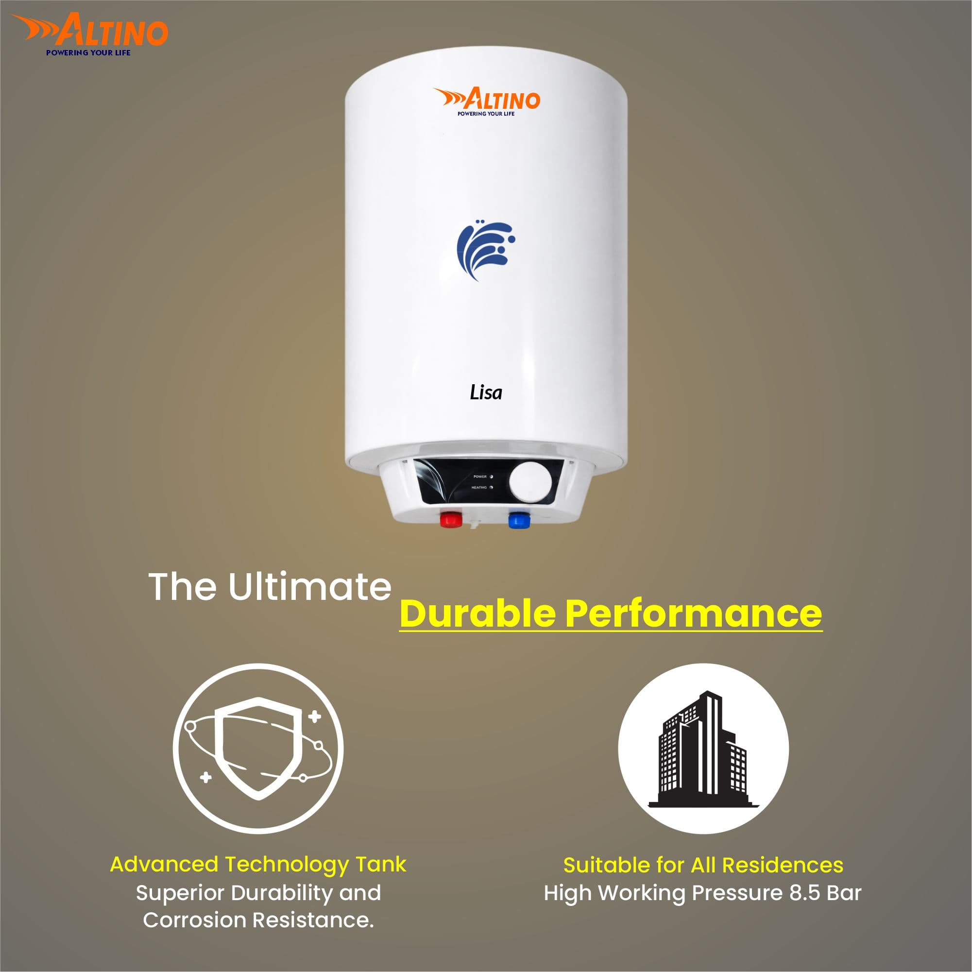 Lisa 15L - White view 4