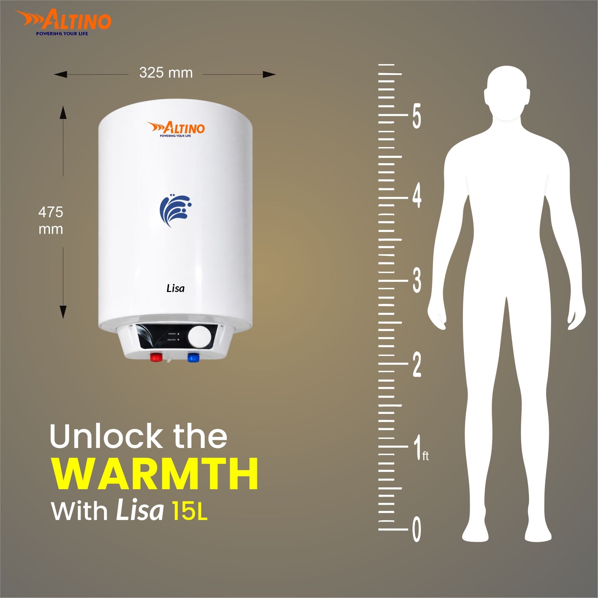 Lisa 15L - White view 5