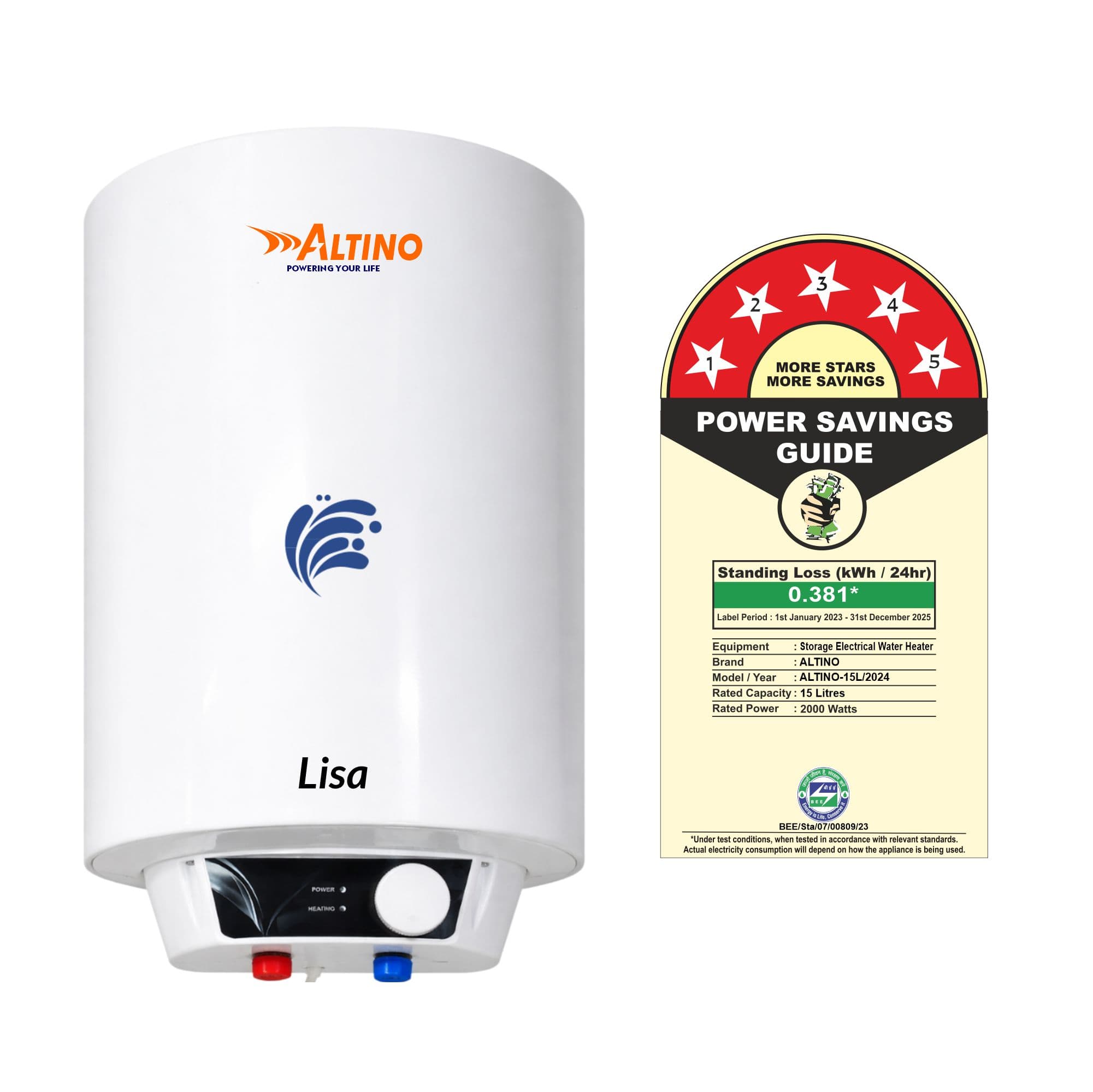 Lisa 15L - White view 9